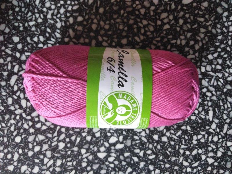 Příze Camilla světlý cyklámen 5054