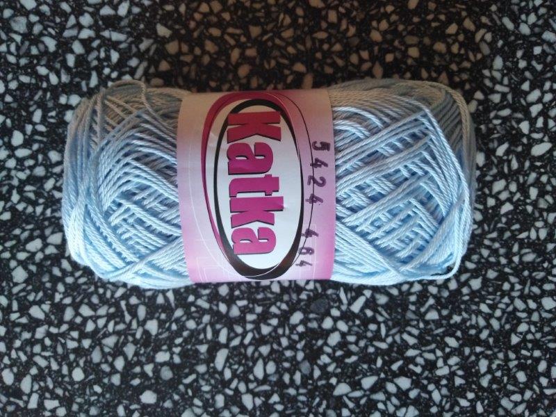 Příze Katka nebeská modř 5424