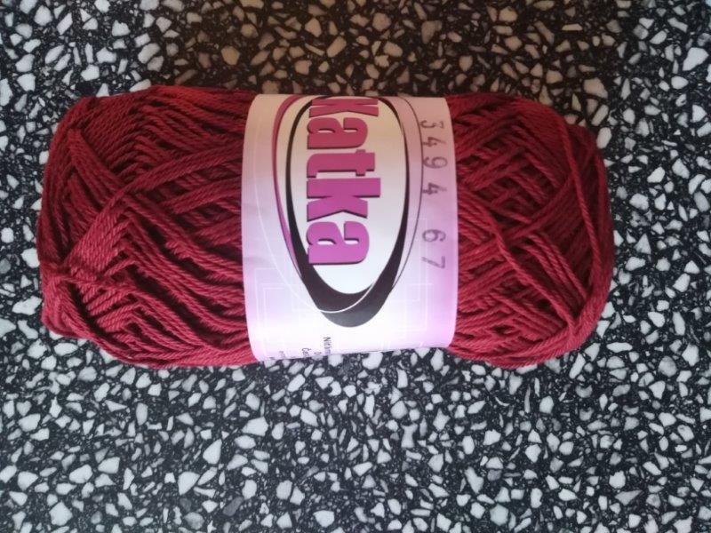 Příze Katka brusinková 3494