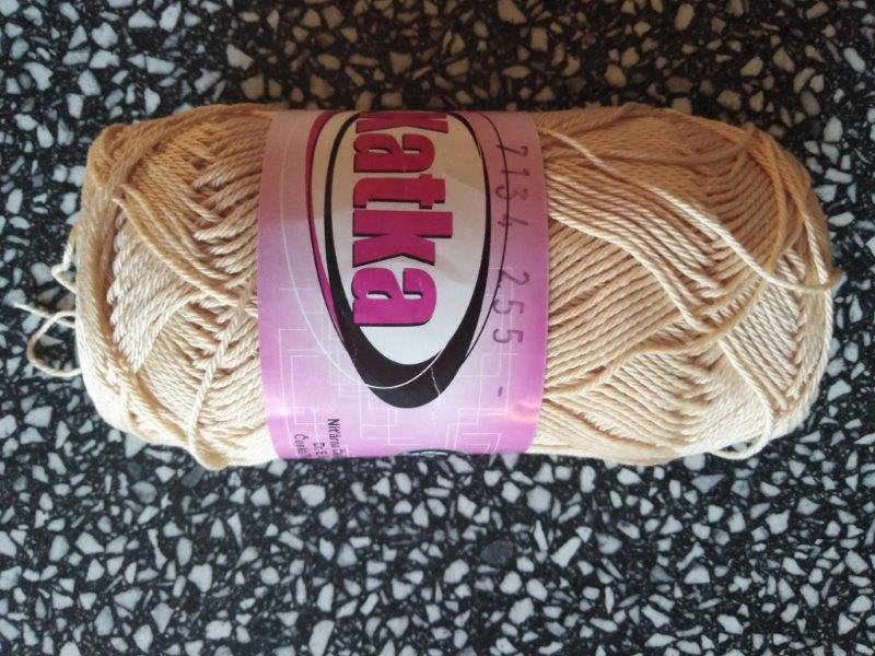 Příze Katka krémová 7134