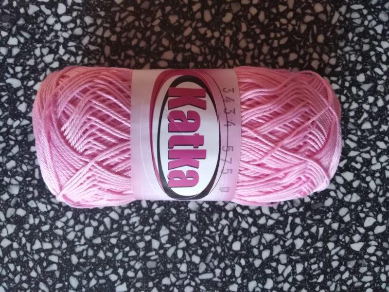 Příze Katka růžová 3434