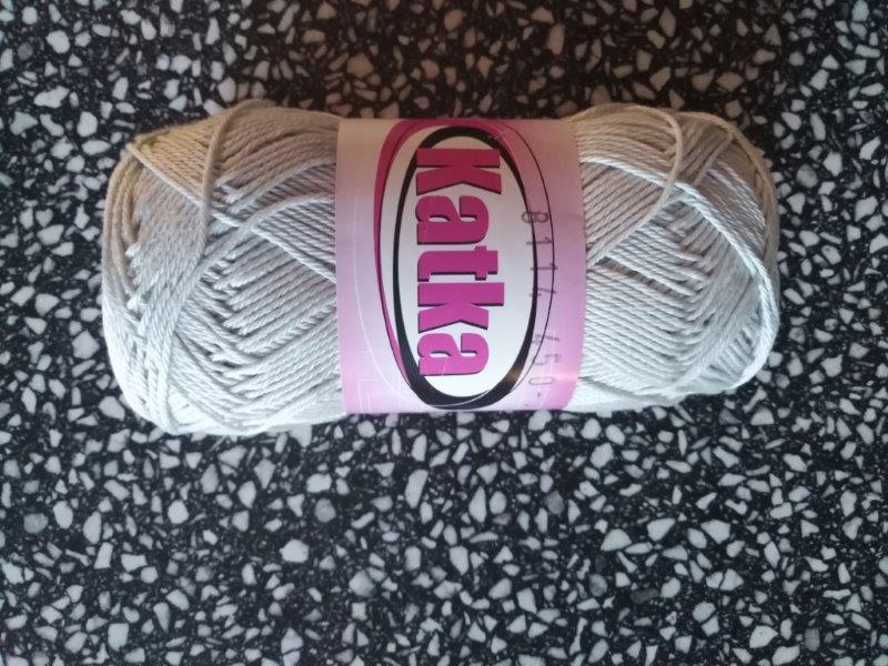 Příze Katka stříbrobéžová 8114