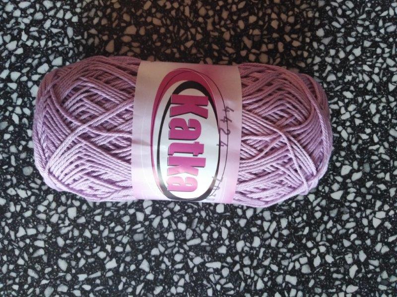 Příze Katka bledě fialová 4424