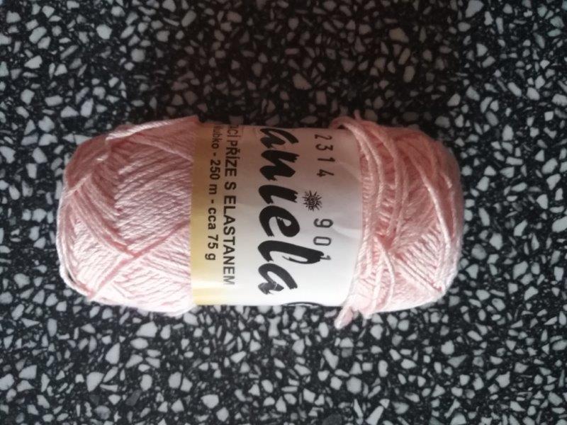 Příze Daniela krevetová 2314