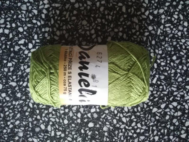 Příze Daniela chartreuska 6274