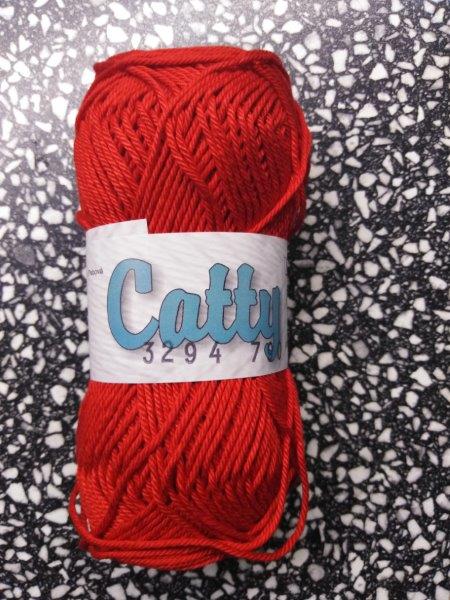 Příze Catty červená 3294