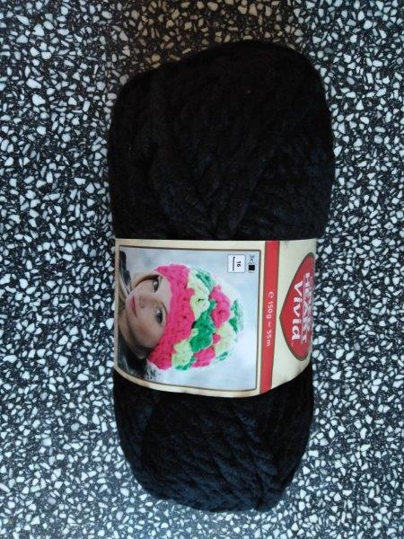 Příze Red Heart Vivid černá