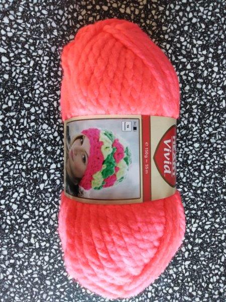 Příze Red Heart Vivid reflexní oranžová