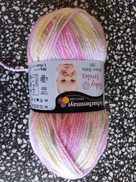 Příze Bravo Baby 185 Sofie 0196