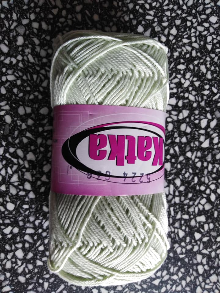 Příze Katka ledová zeleň 5224