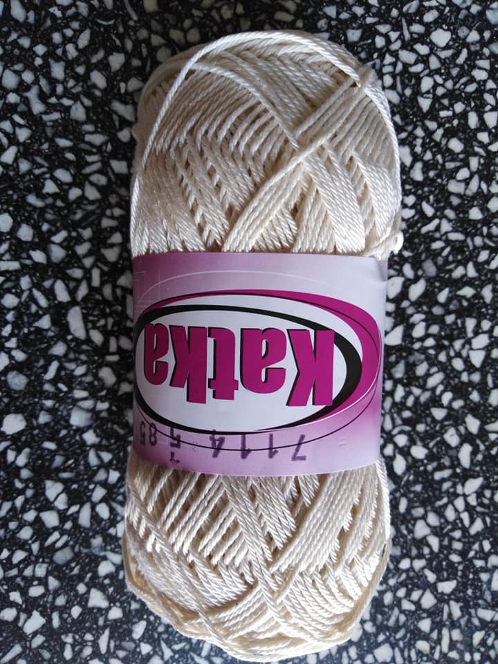 Příze Katka ecru 7114