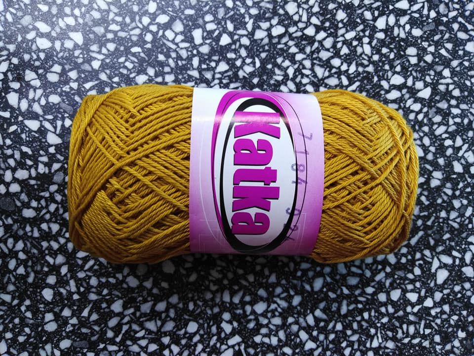 Příze Katka rezavá 7184