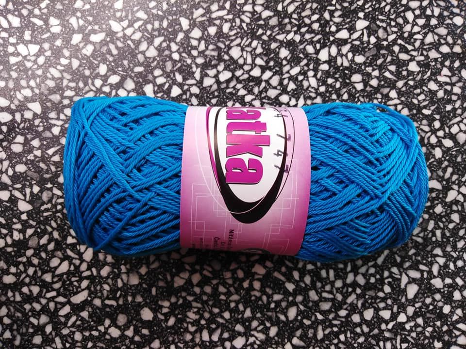 Příze Katka papouščí modř 5754