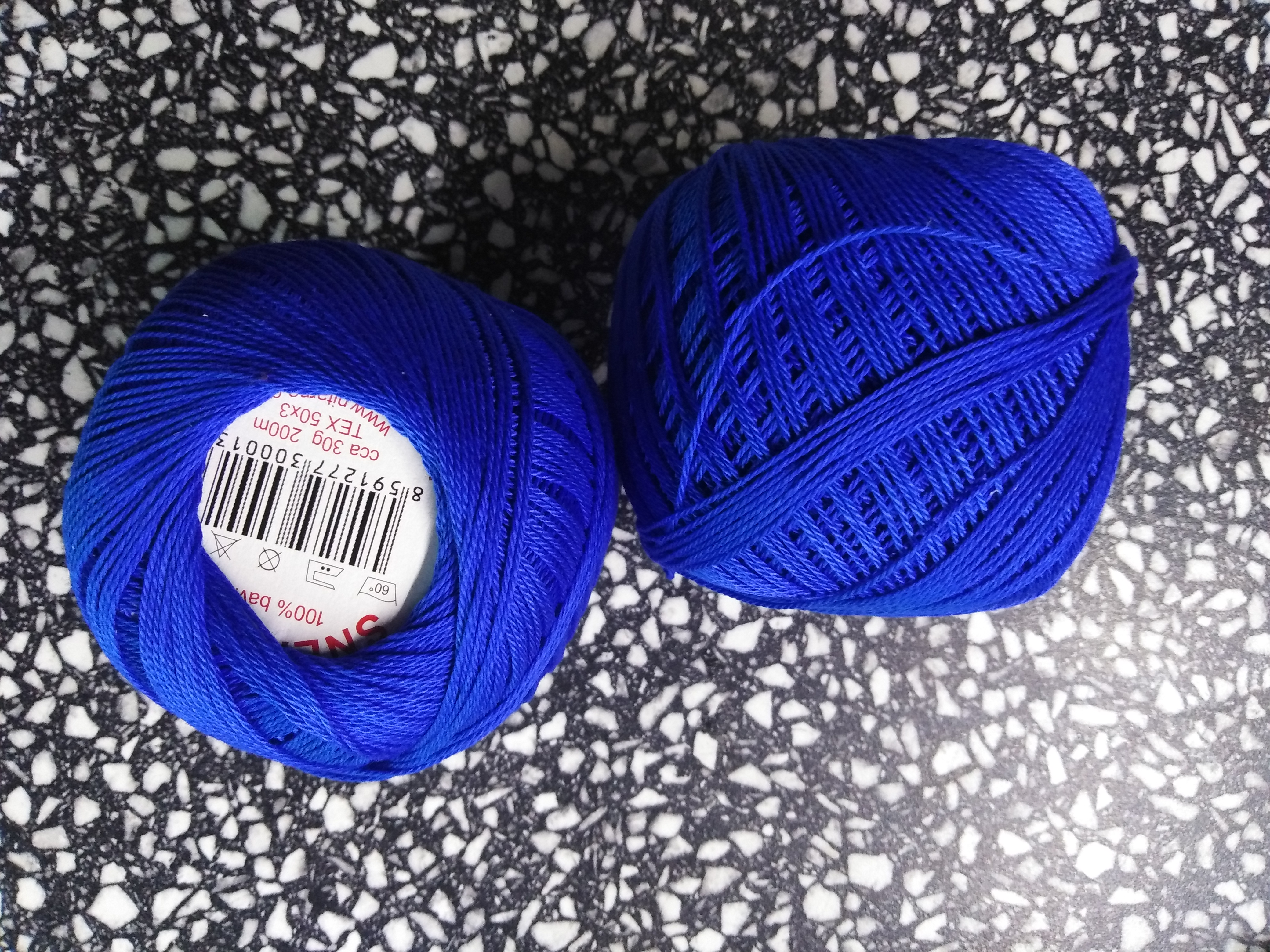 Příze Sněhurka královská modř 5574