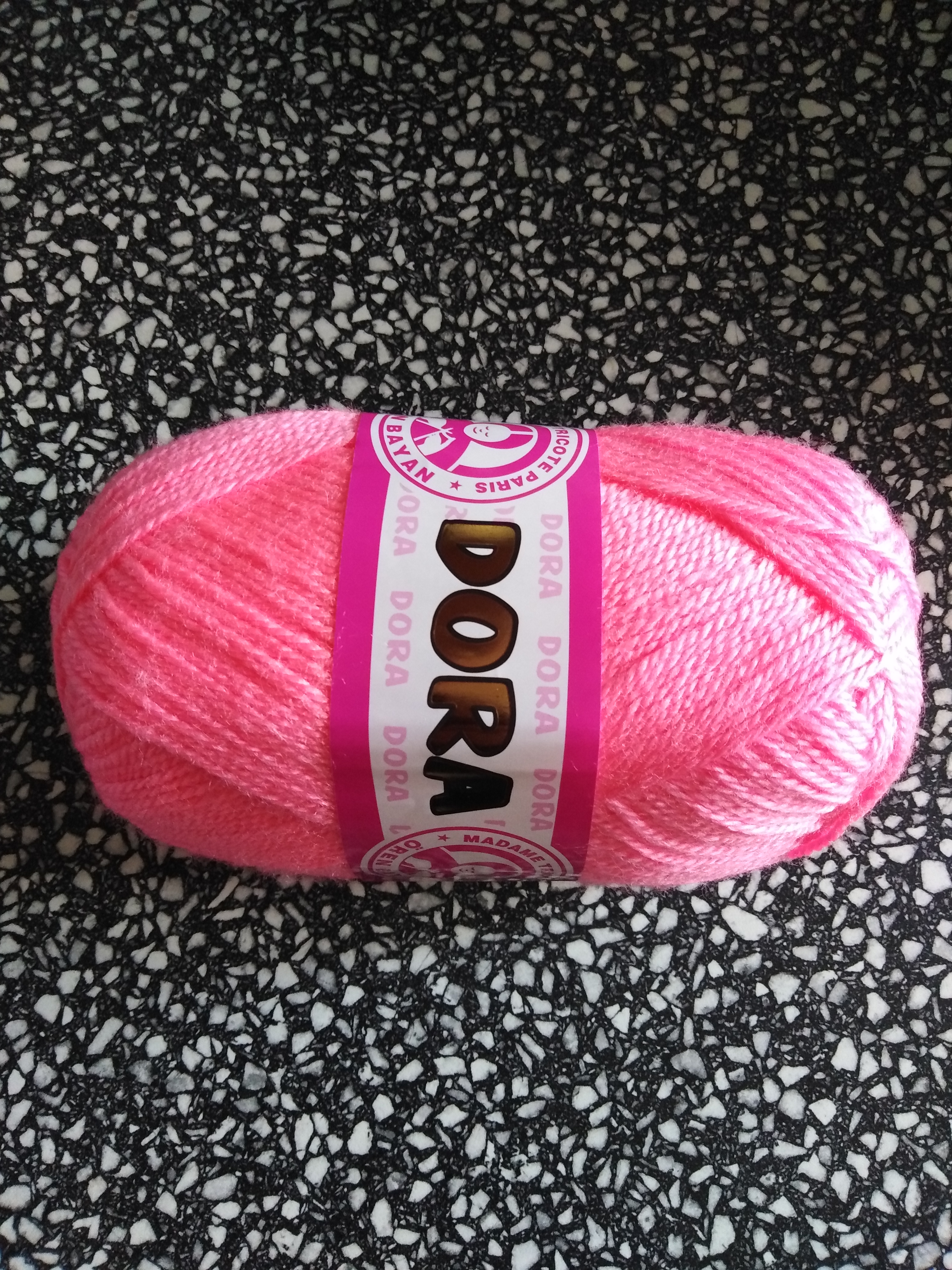 Příze Dora jasná růžová 040