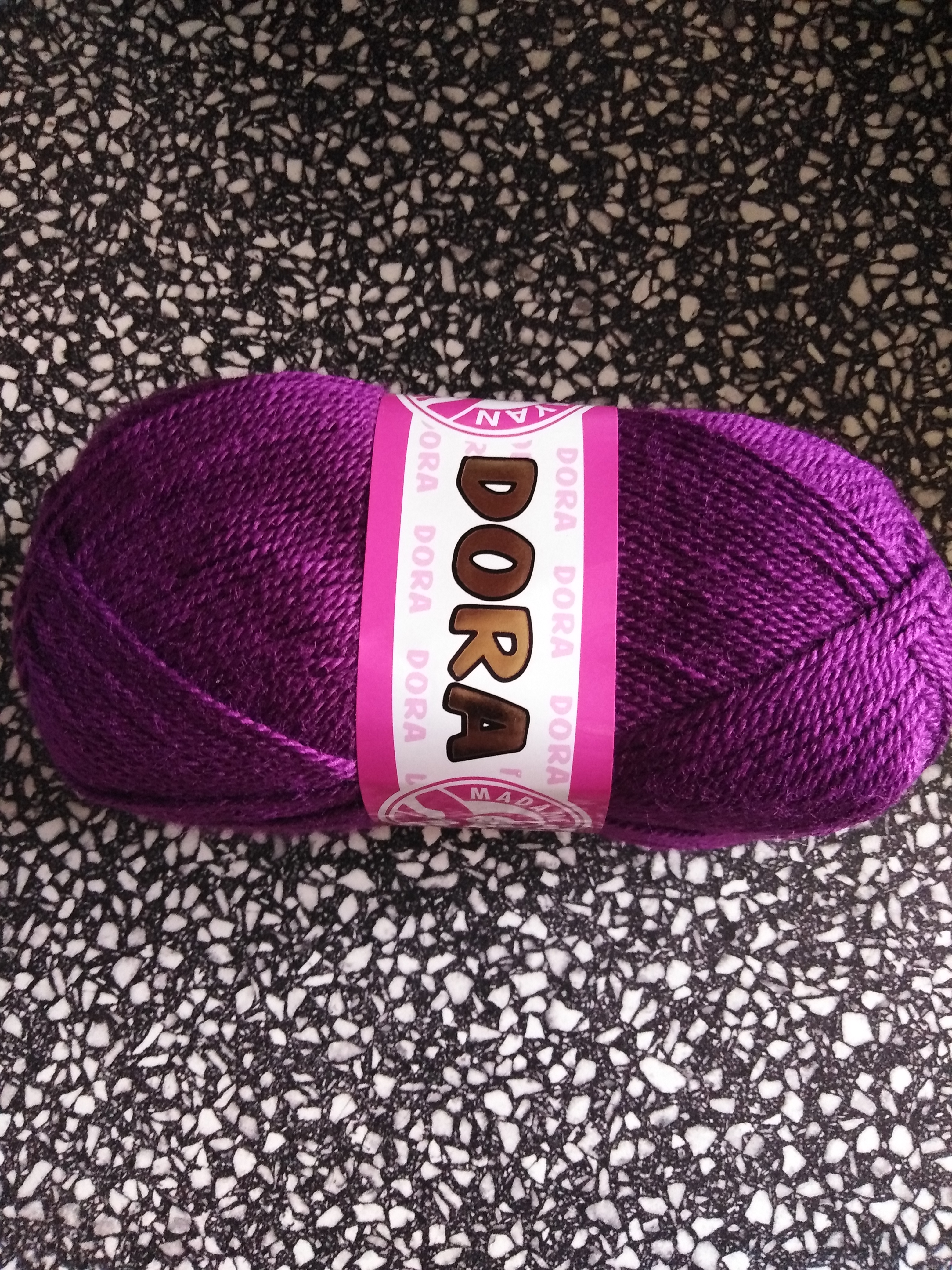 Příze Dora fialová 043