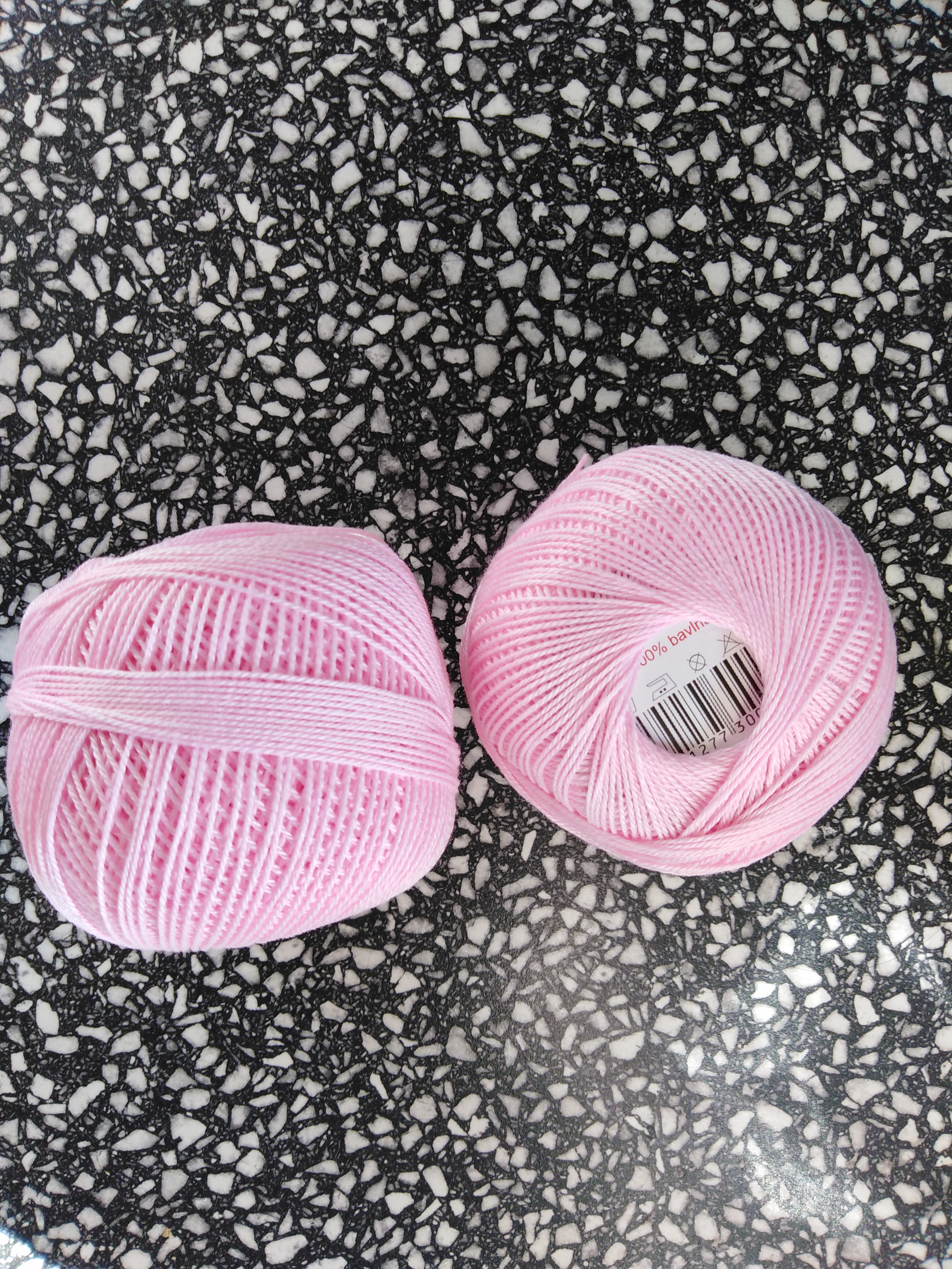 Příze Sněhurka světle růžová 3324