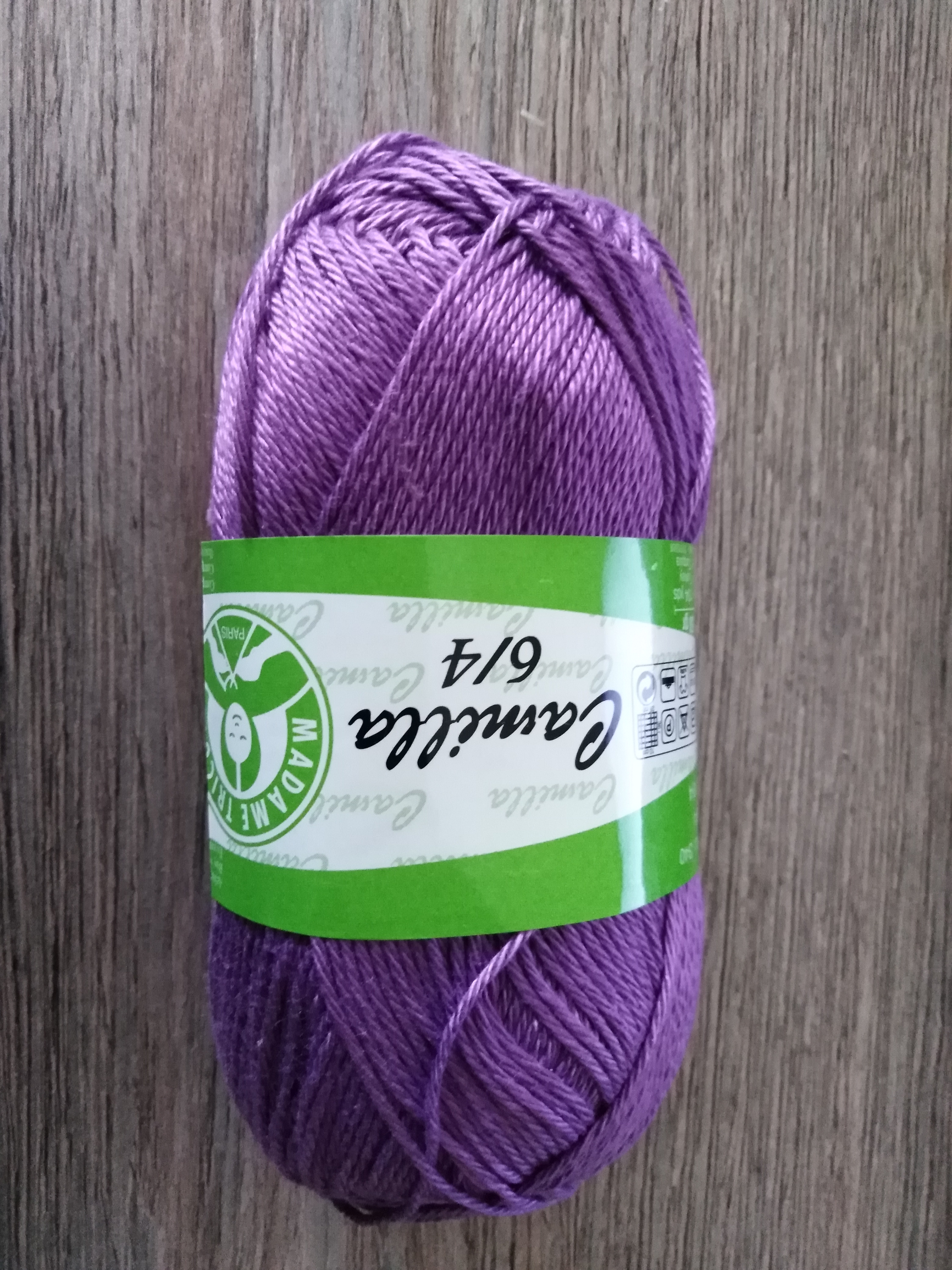 Příze Camilla tmavě fialová 5060