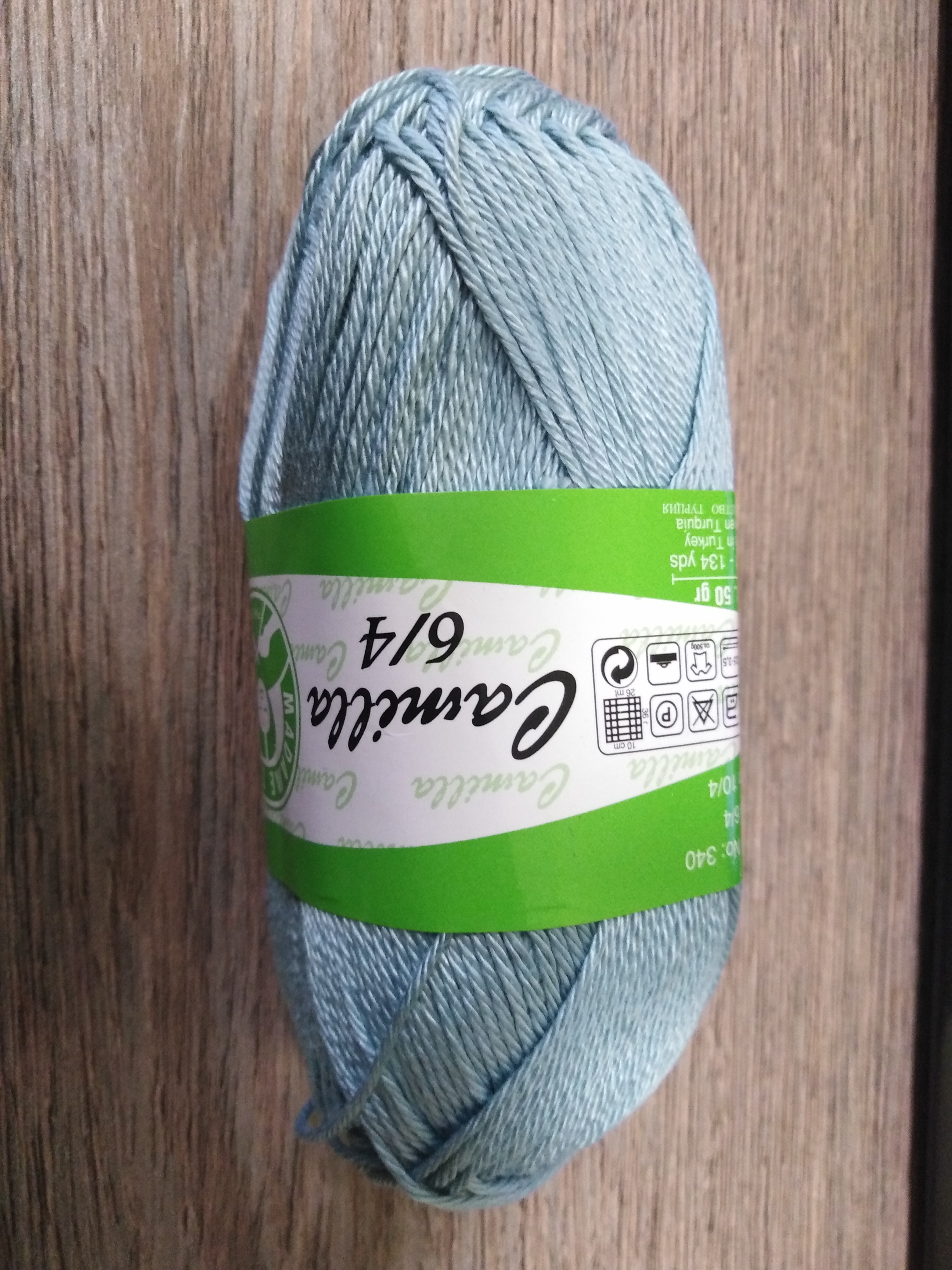 Příze Camilla vodová modrá 4932