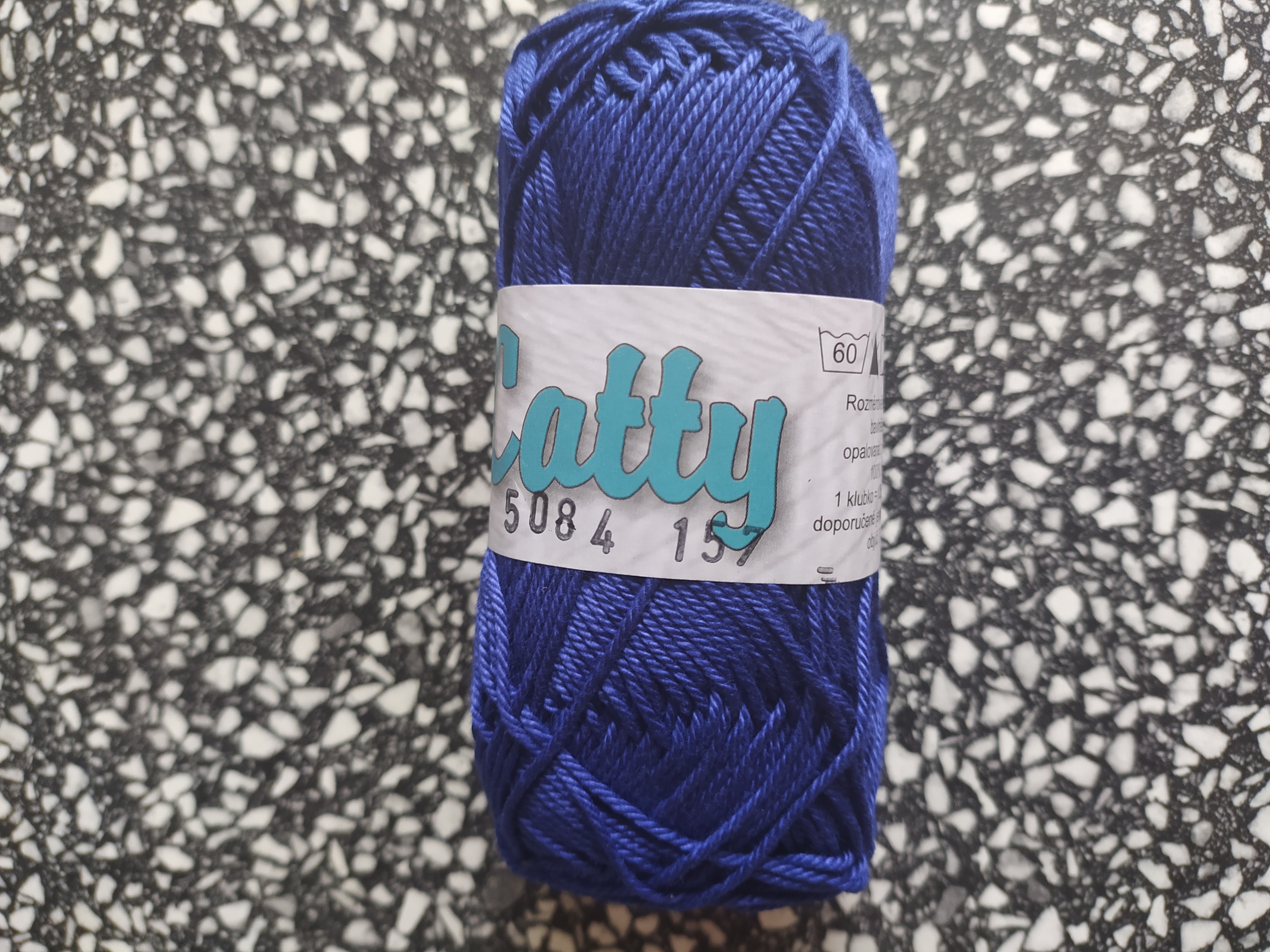 Příze Catty inkoustová 5084