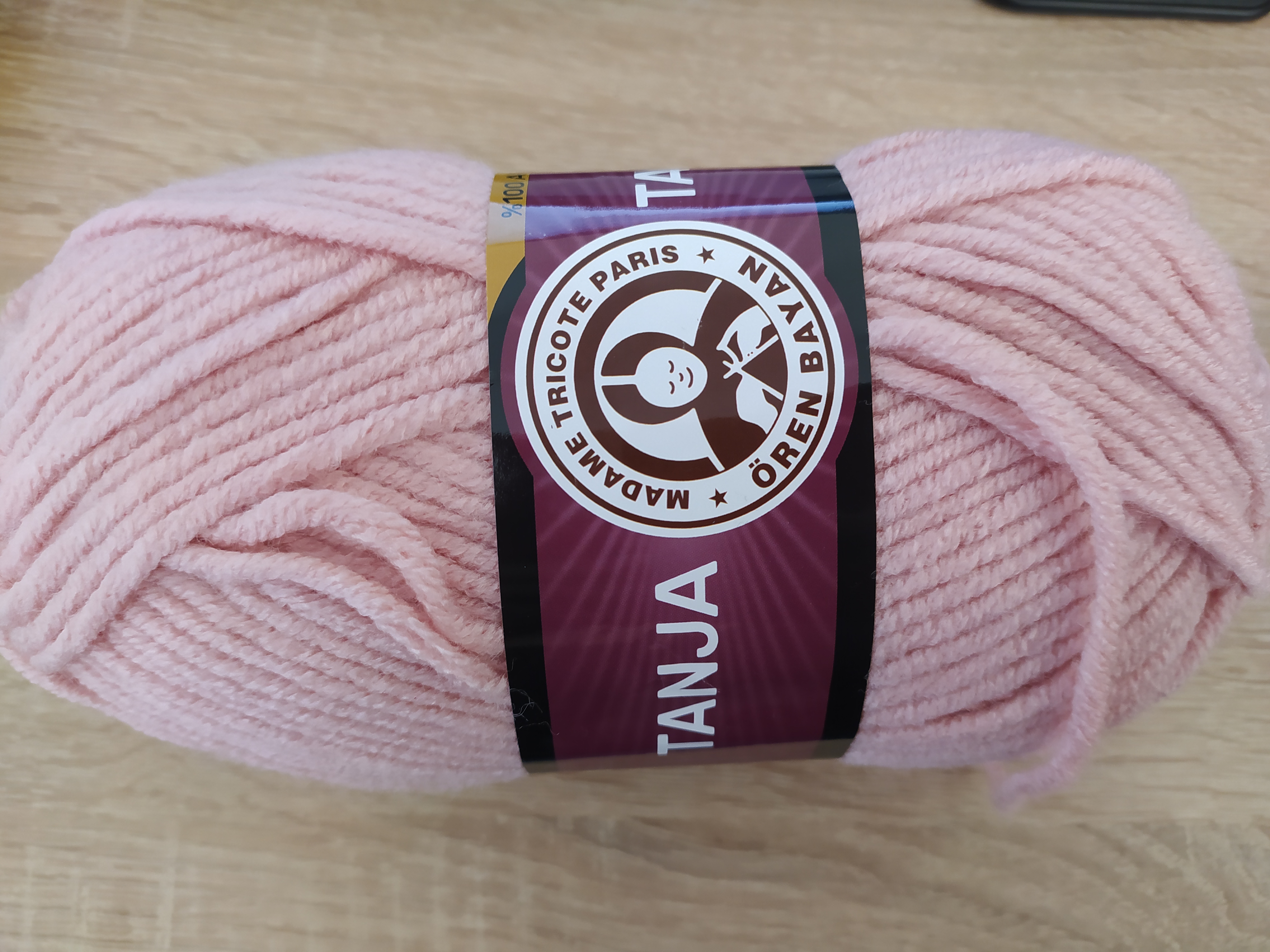 Příze Tango/Tanja bledá růžová 001