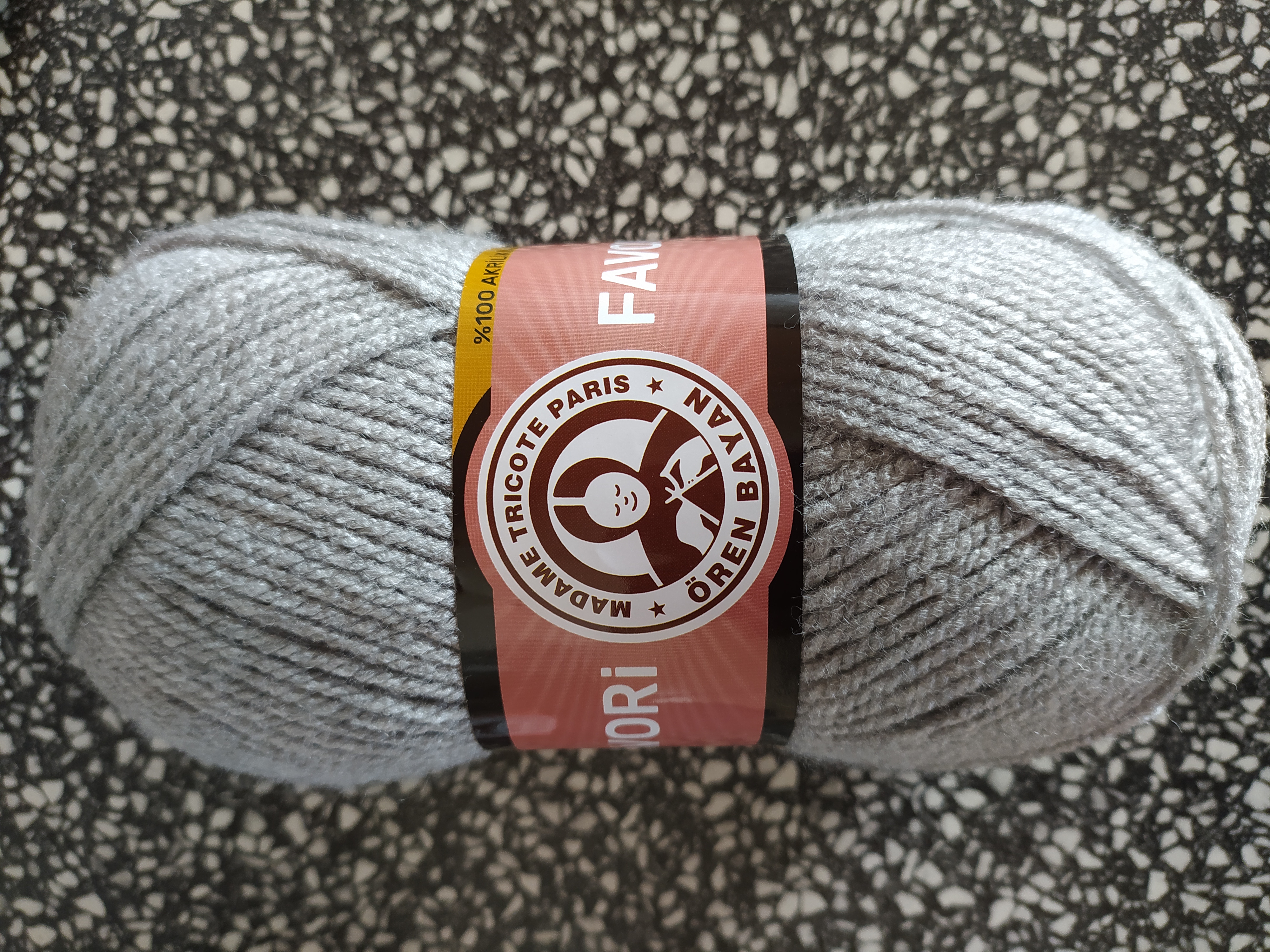 Příze Favori světle šedá 007