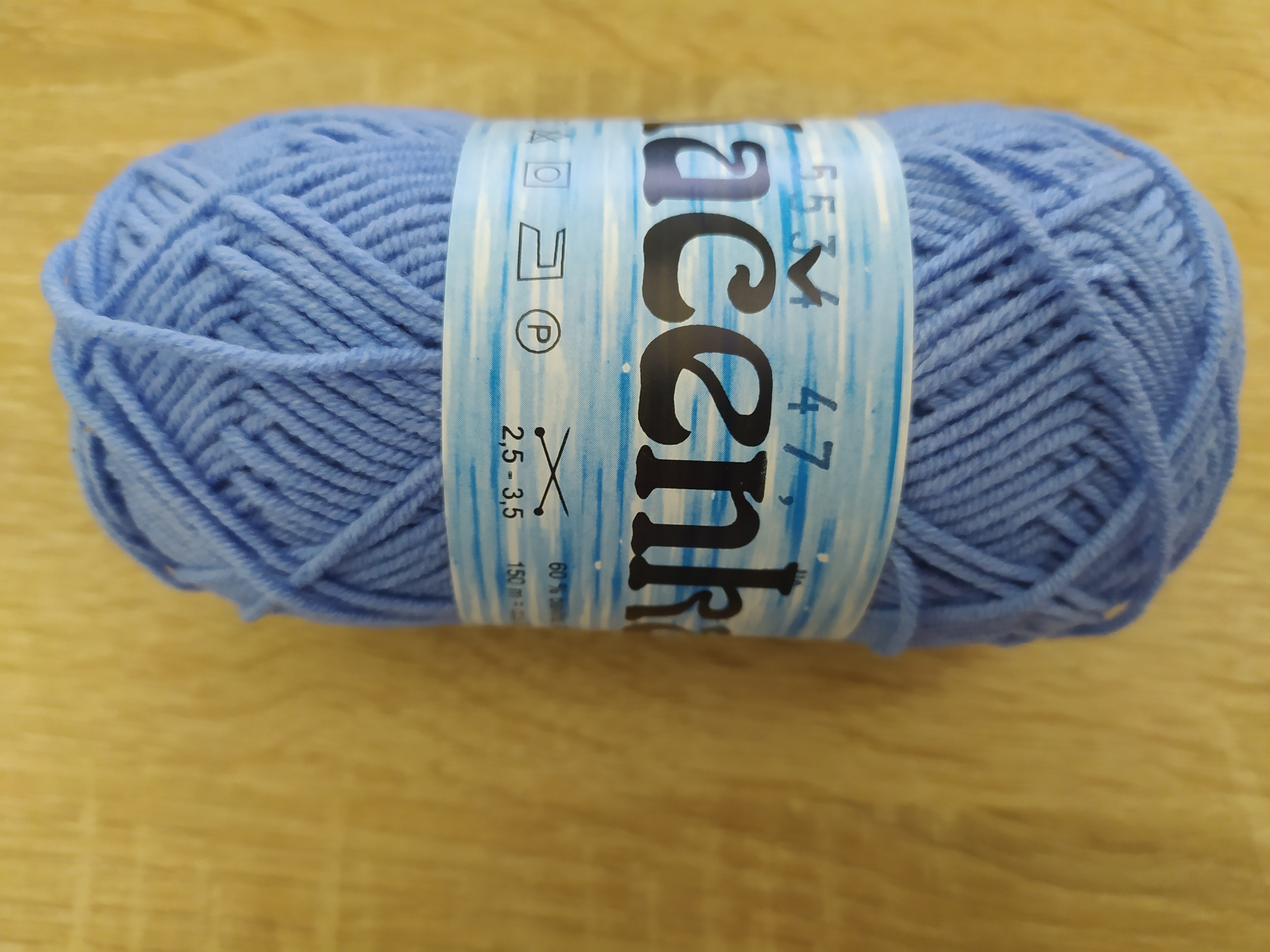 Příze Kačenka blankytná modř 5534