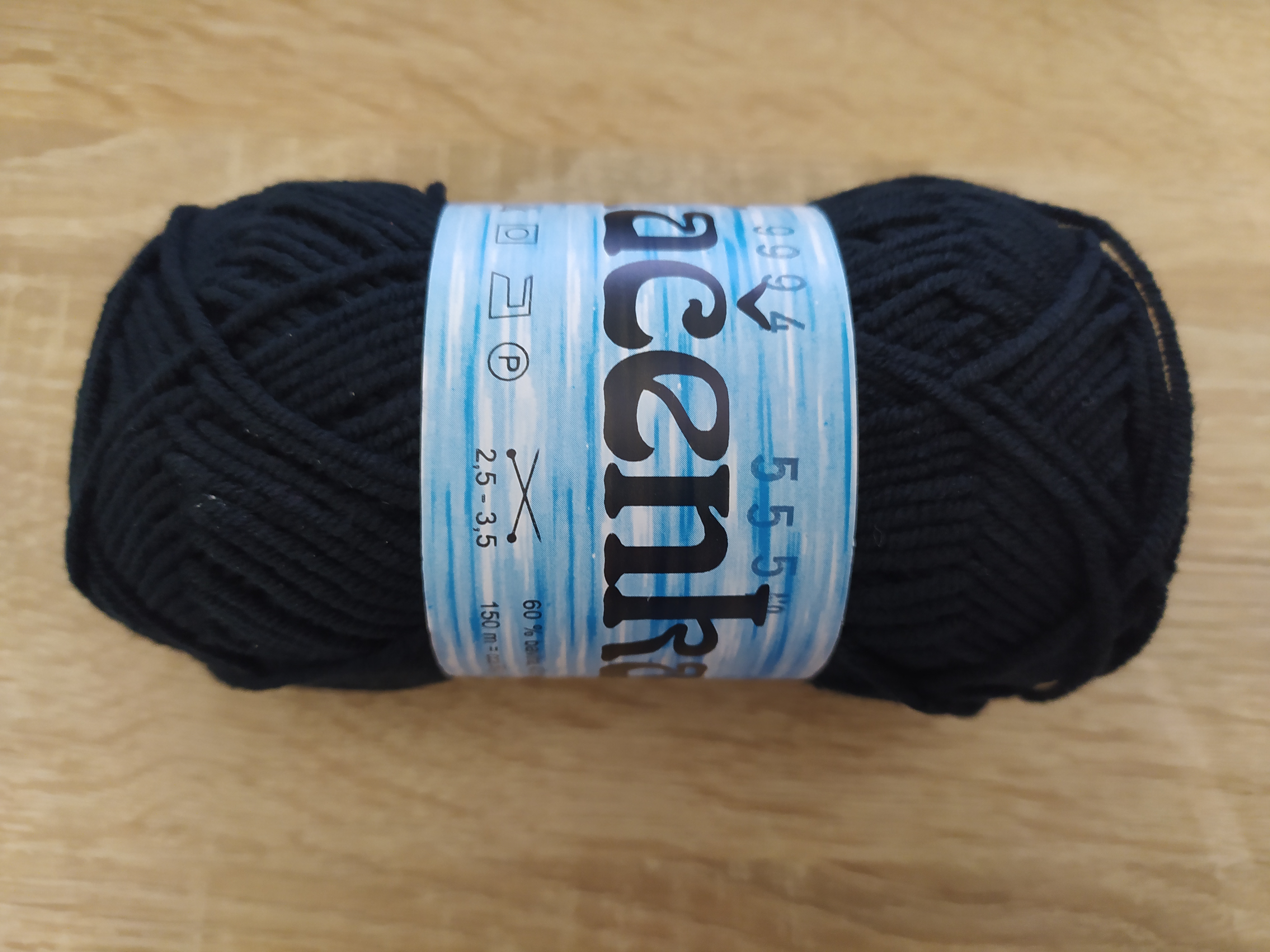 Příze Kačenka černá 9994