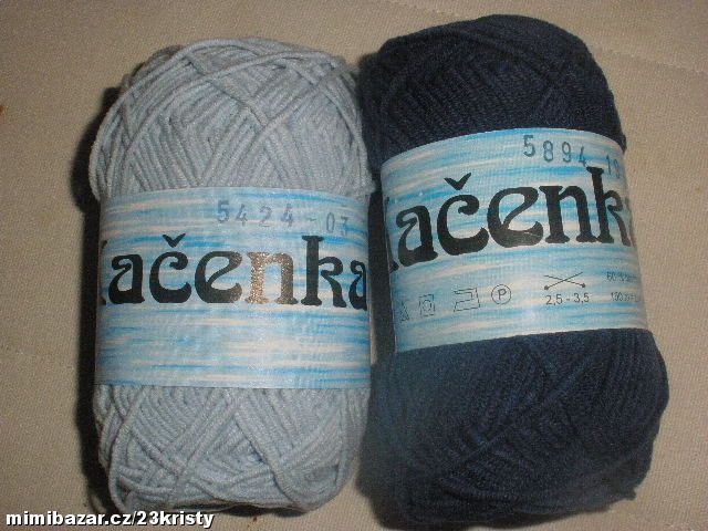 Příze Kačenka bleděmodrá 5424