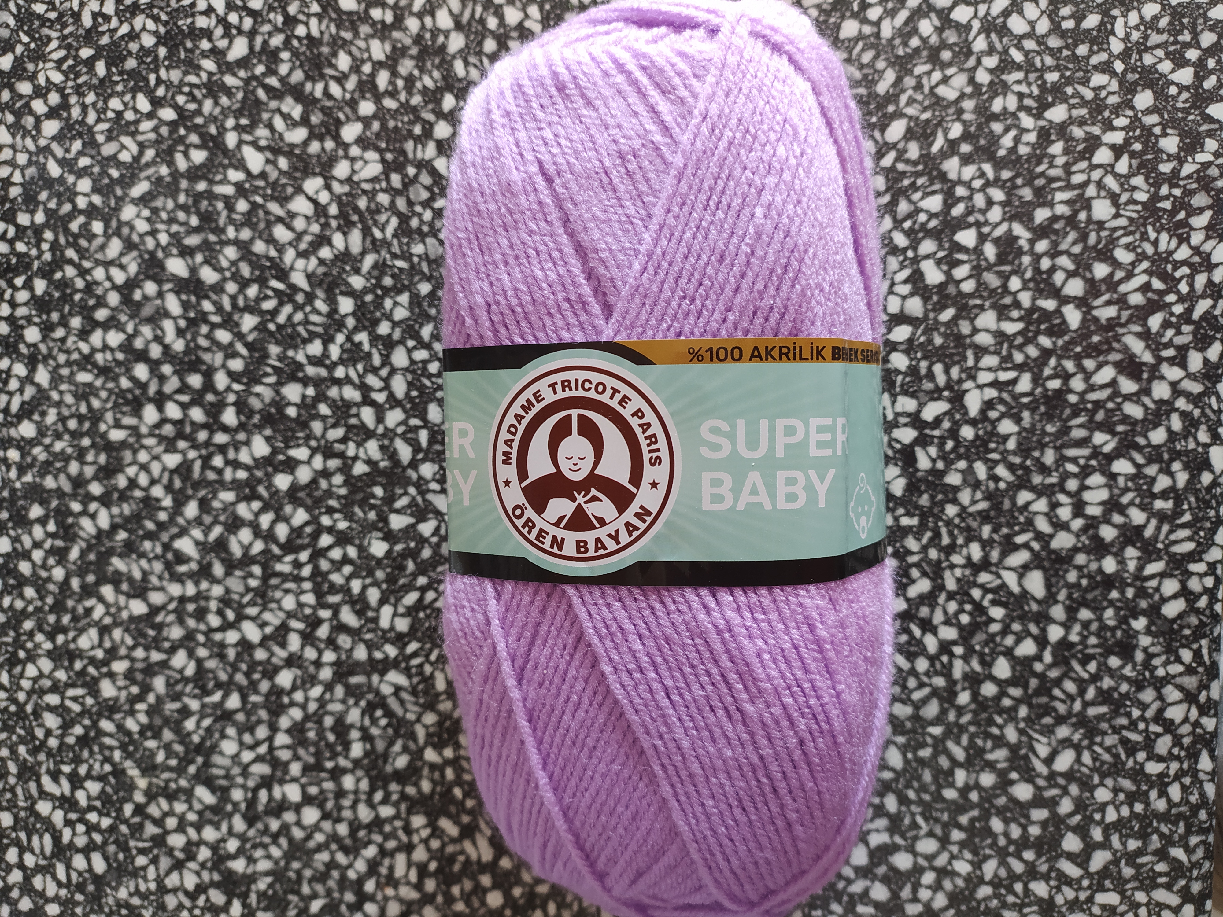 Příze Super Baby světle fialová 056