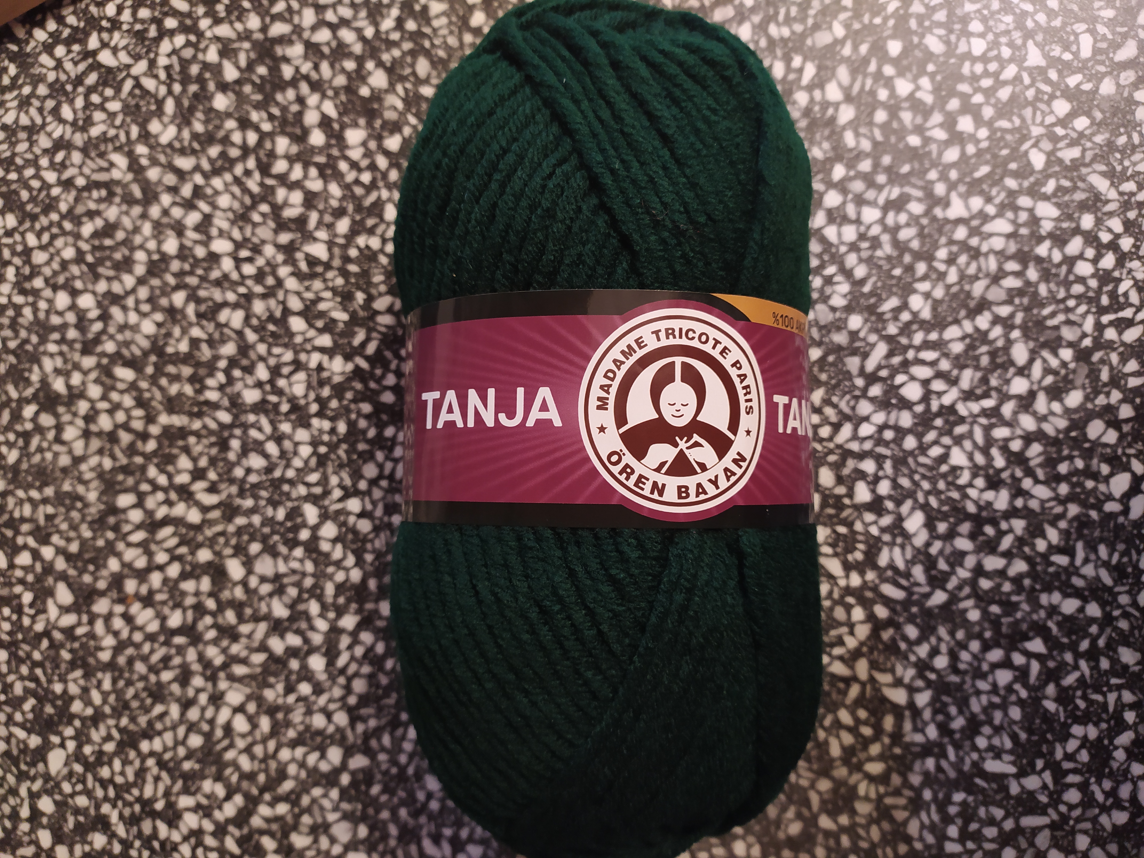 Příze Tango/Tanja tmavá zeleň 088