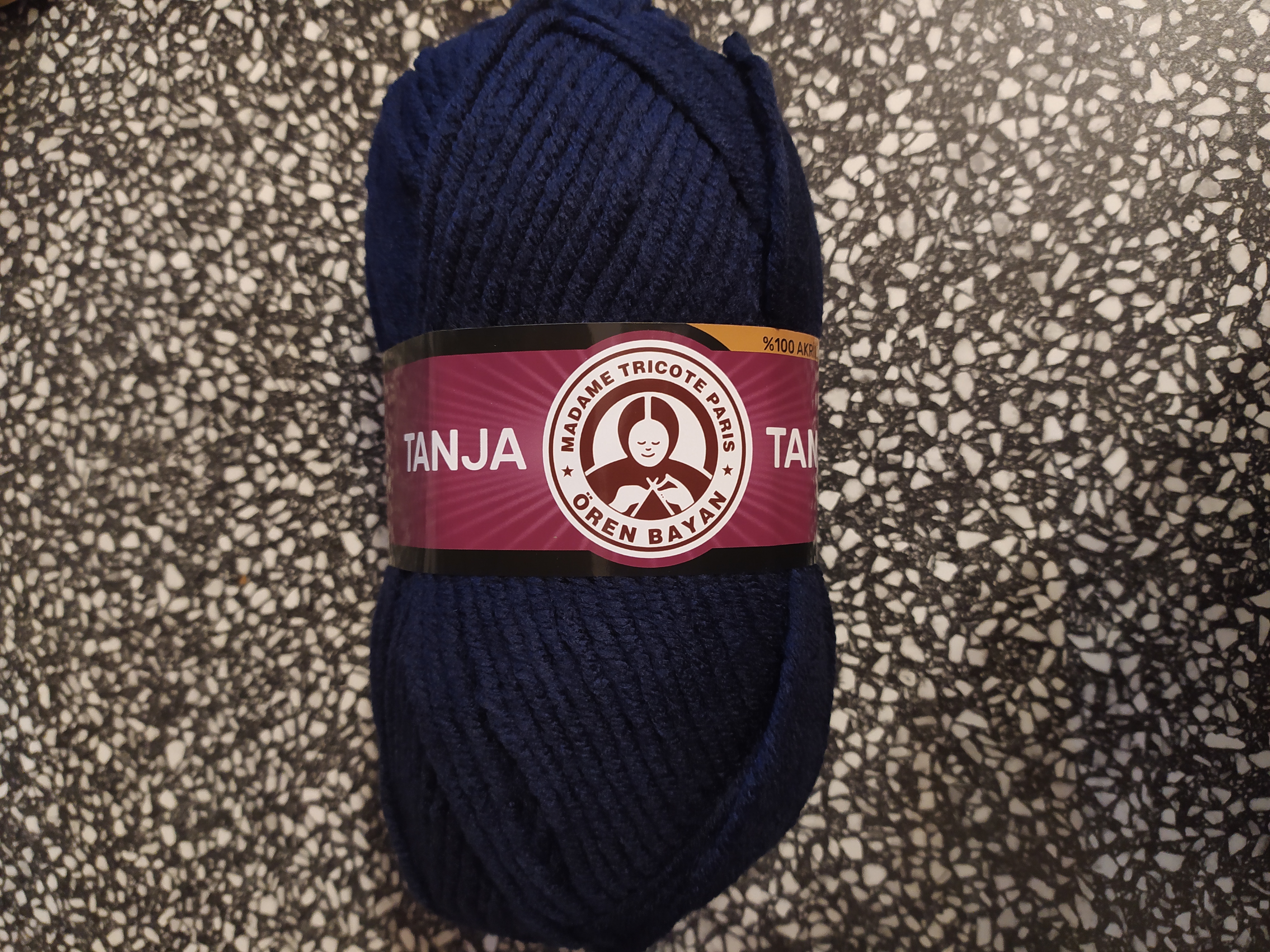 Příze Tango/Tanja vlajková modrá 019