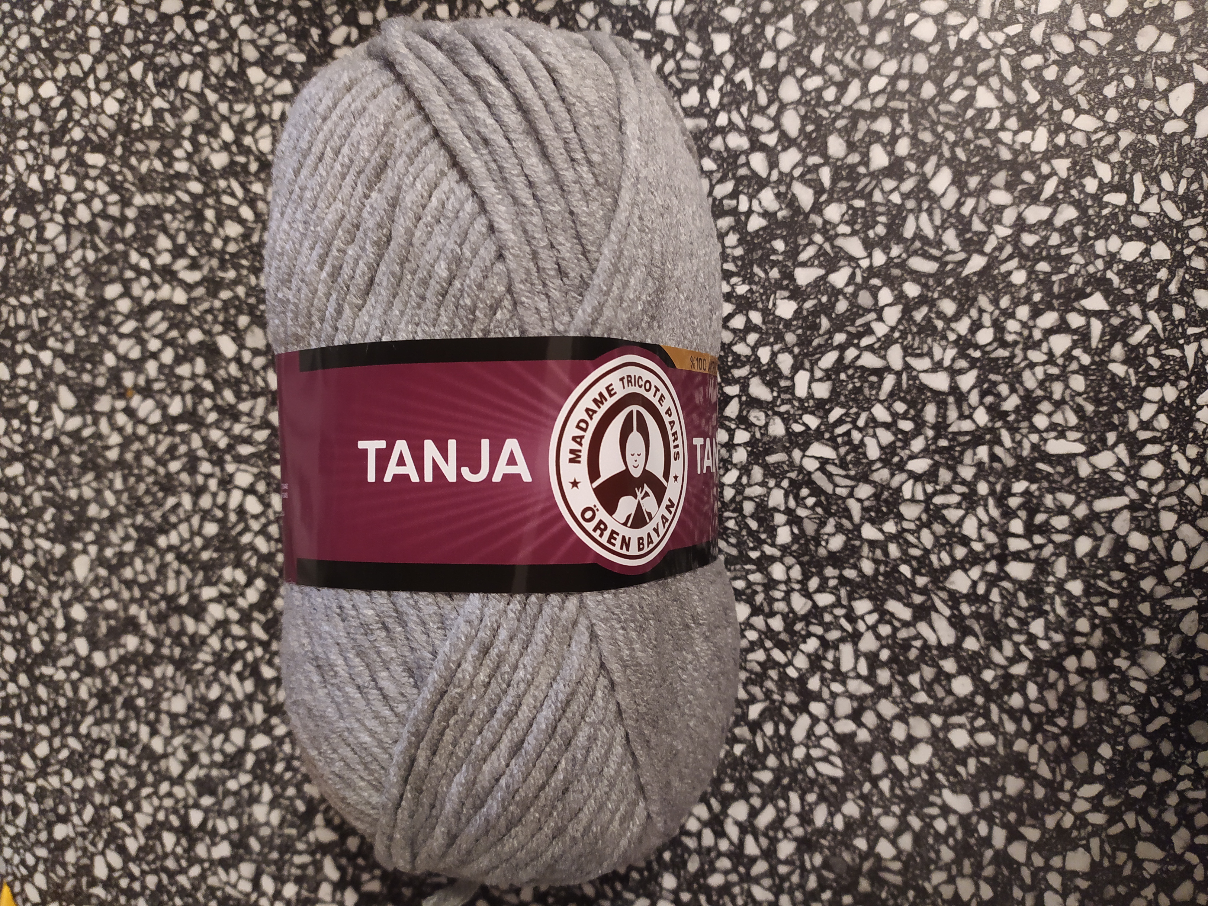 Příze Tango/Tanja světle šedá 007