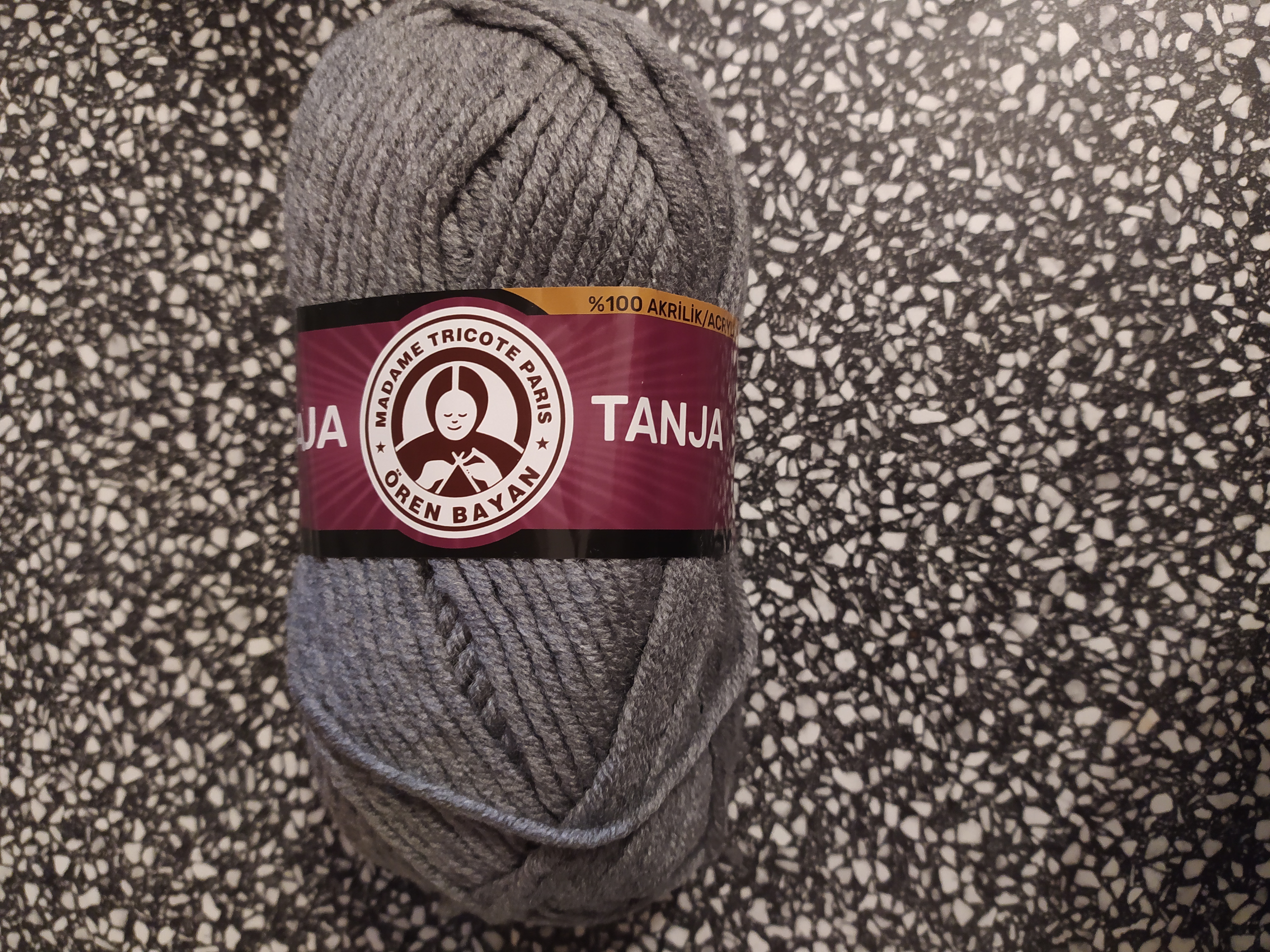 Příze Tango/Tanja šedá 008