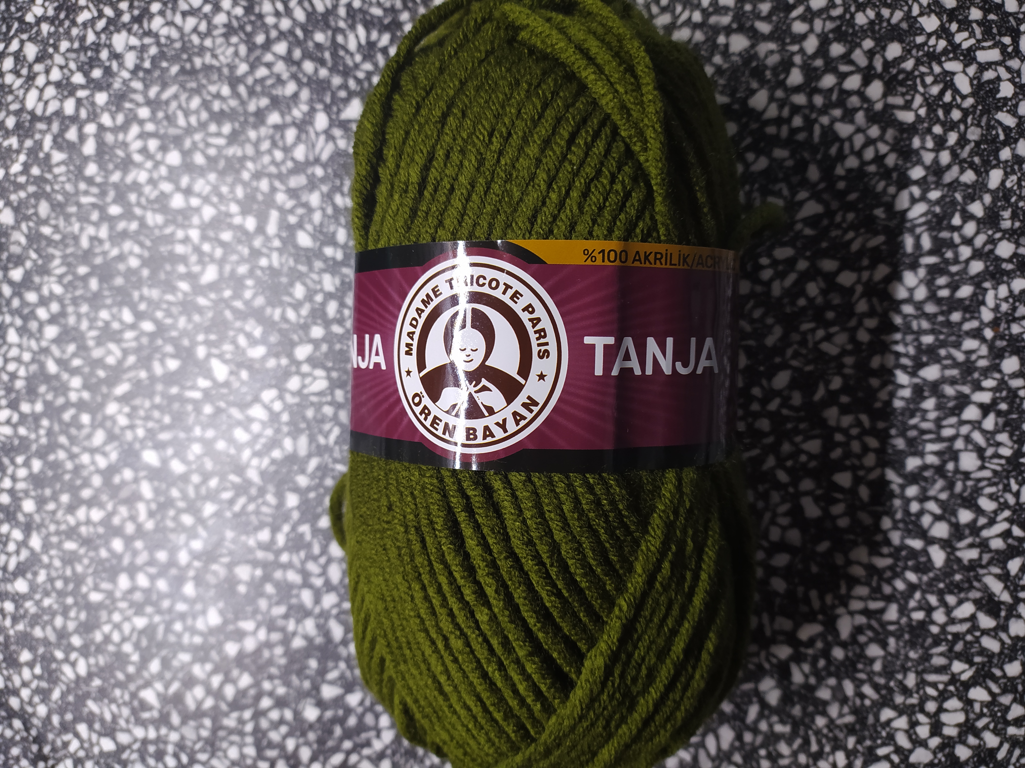 Příze Tango/Tanja khaki 077