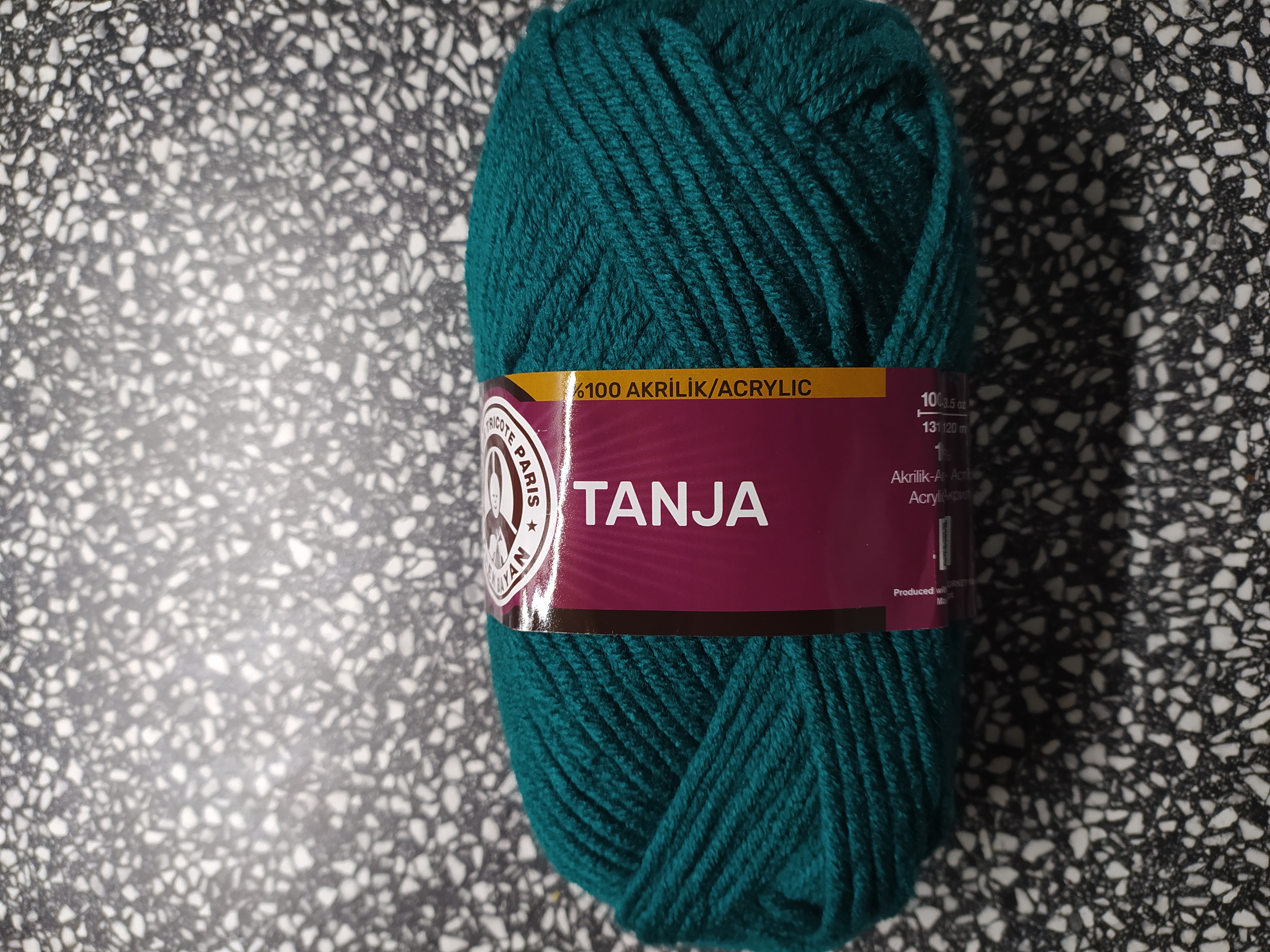 Příze Tango/Tanja mořská modř 105