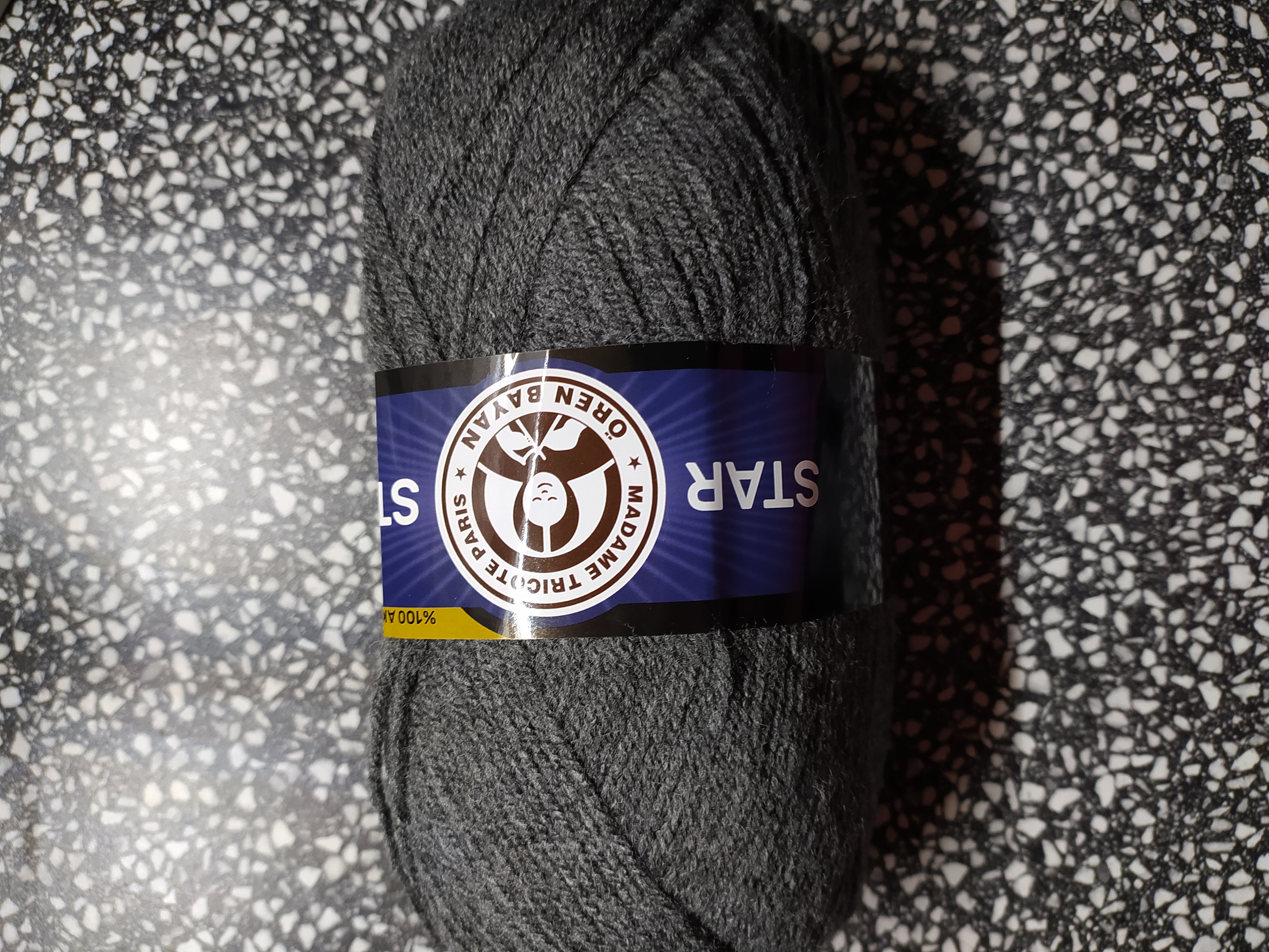 Příze Star tmavě šedá 009