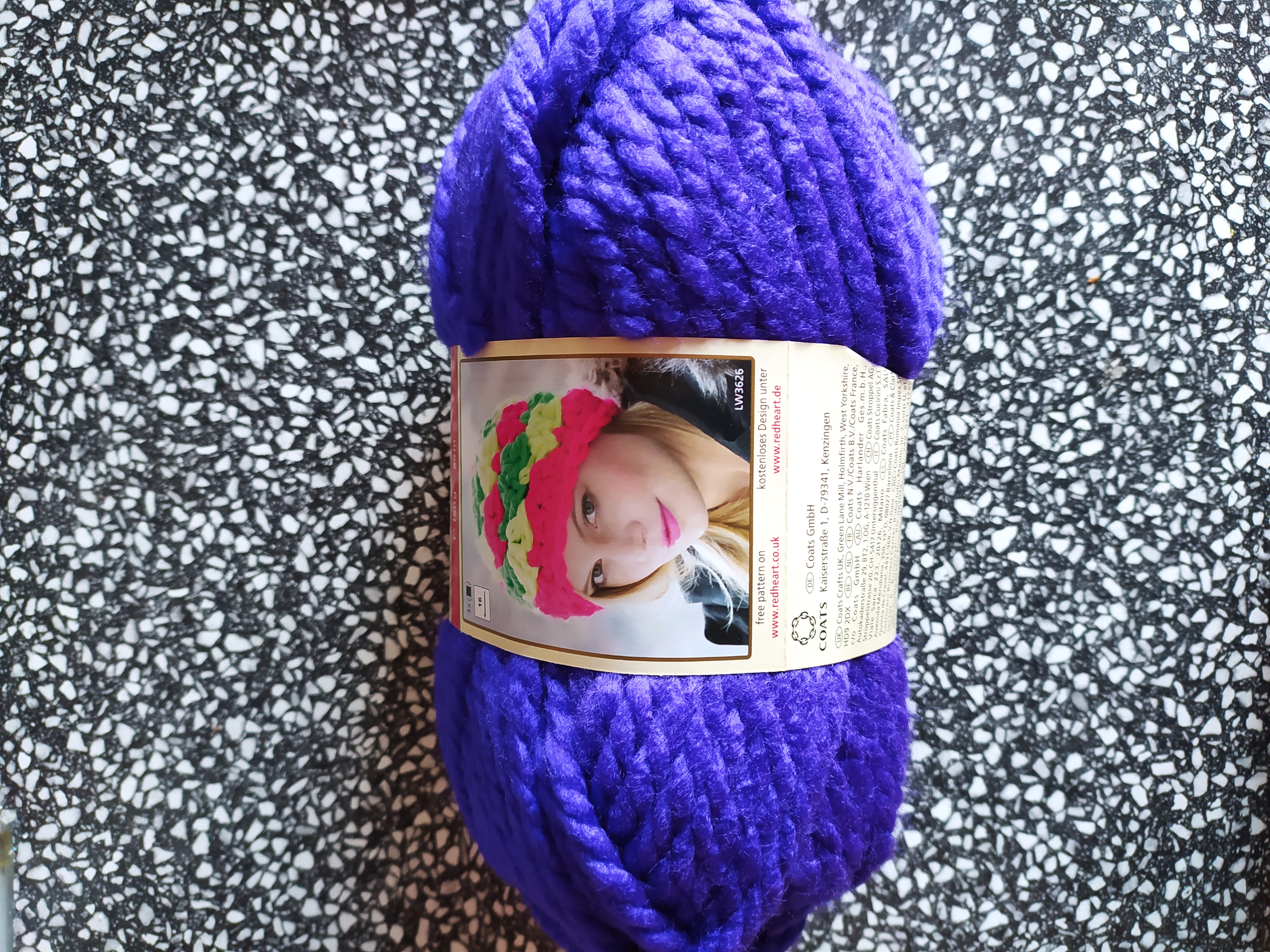 Příze Red Heart Vivid inkoustová