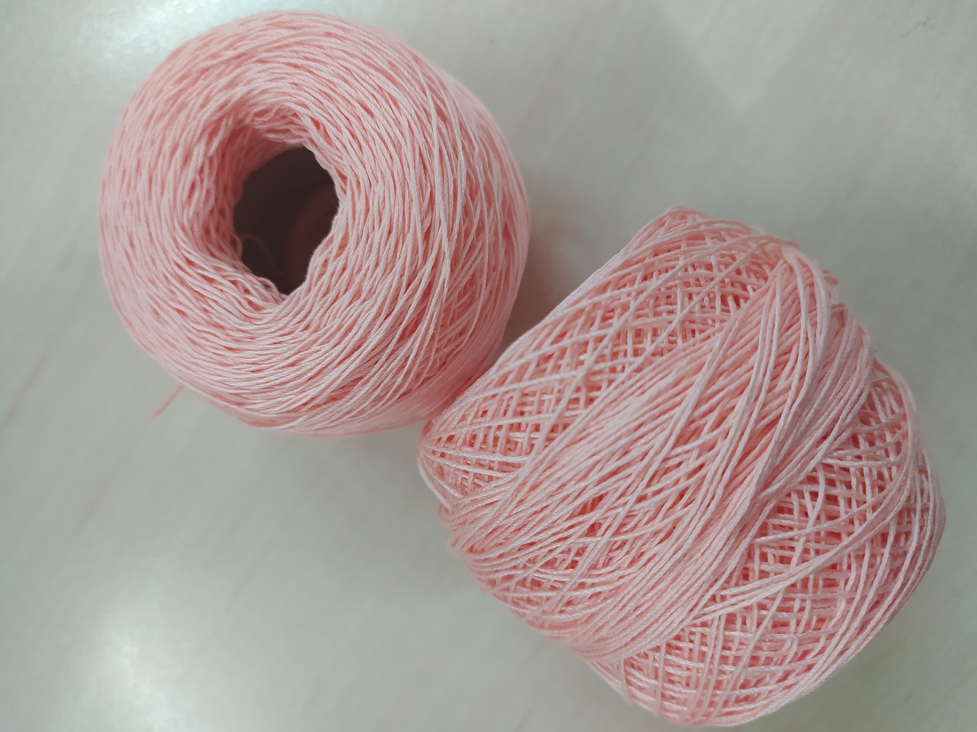 Háčkovací příze Kordonet 30 krevetová 2314