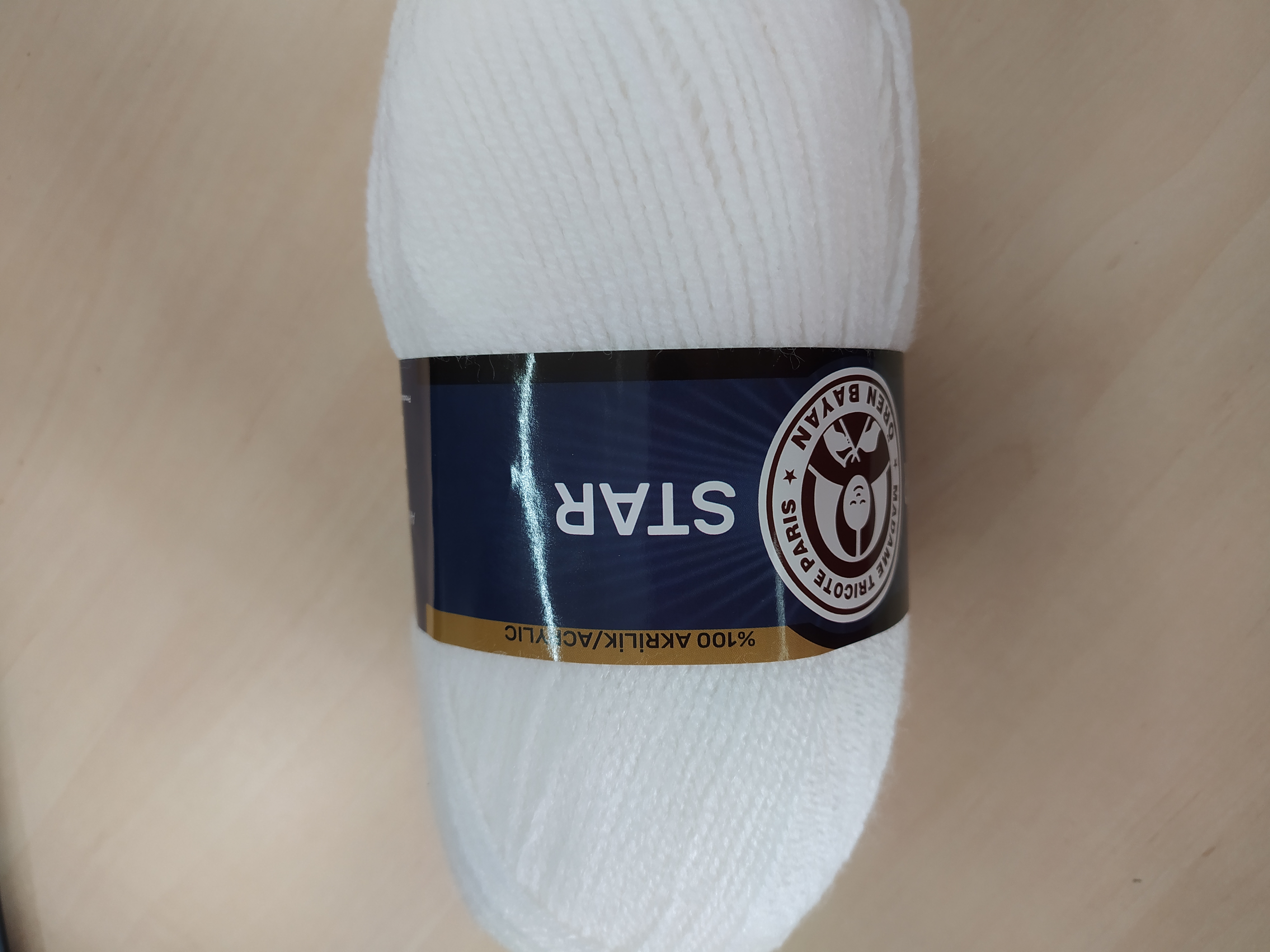 Příze Star bílá 100