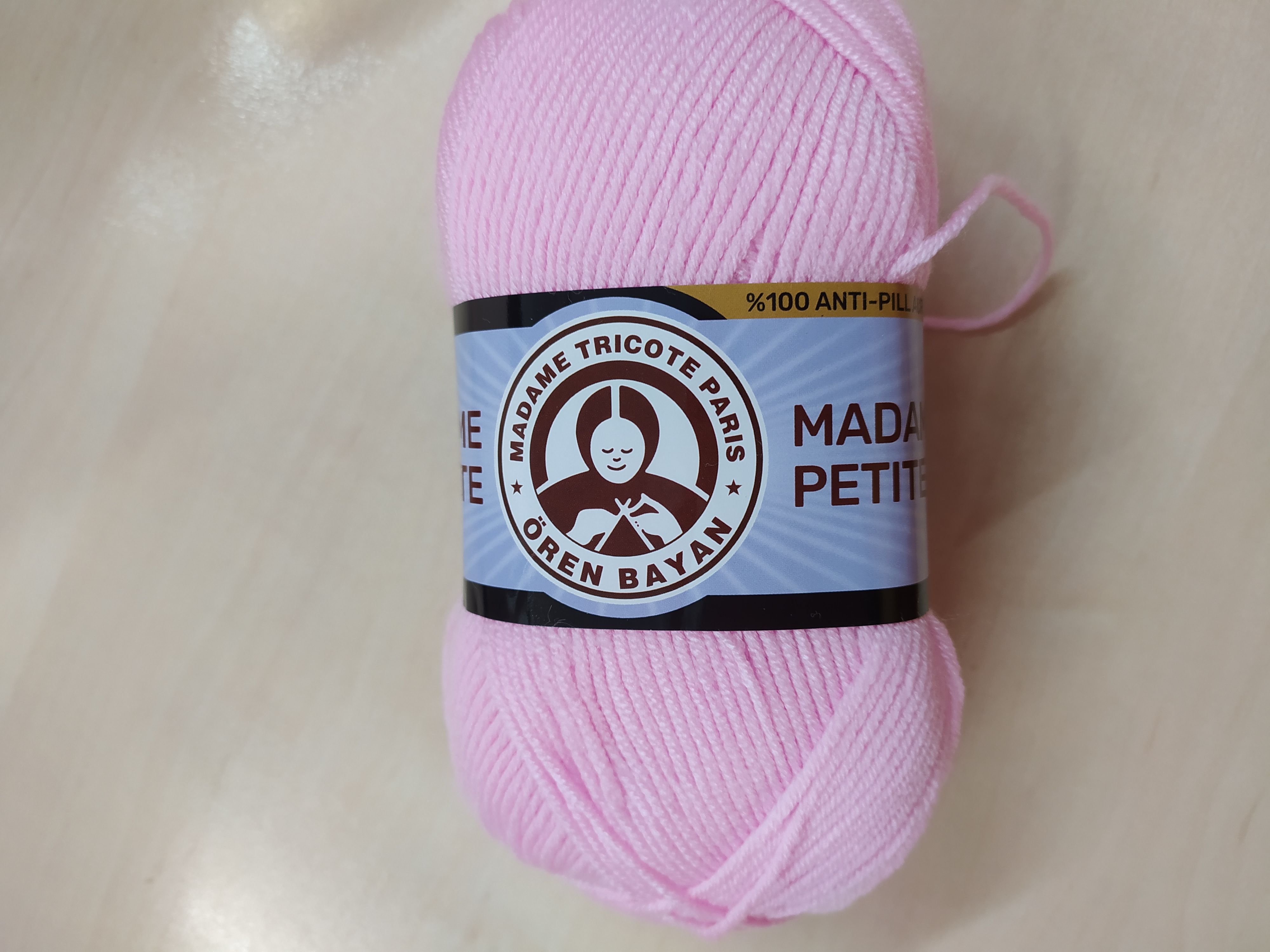 Příze MADAME PETITE světle růžová 039