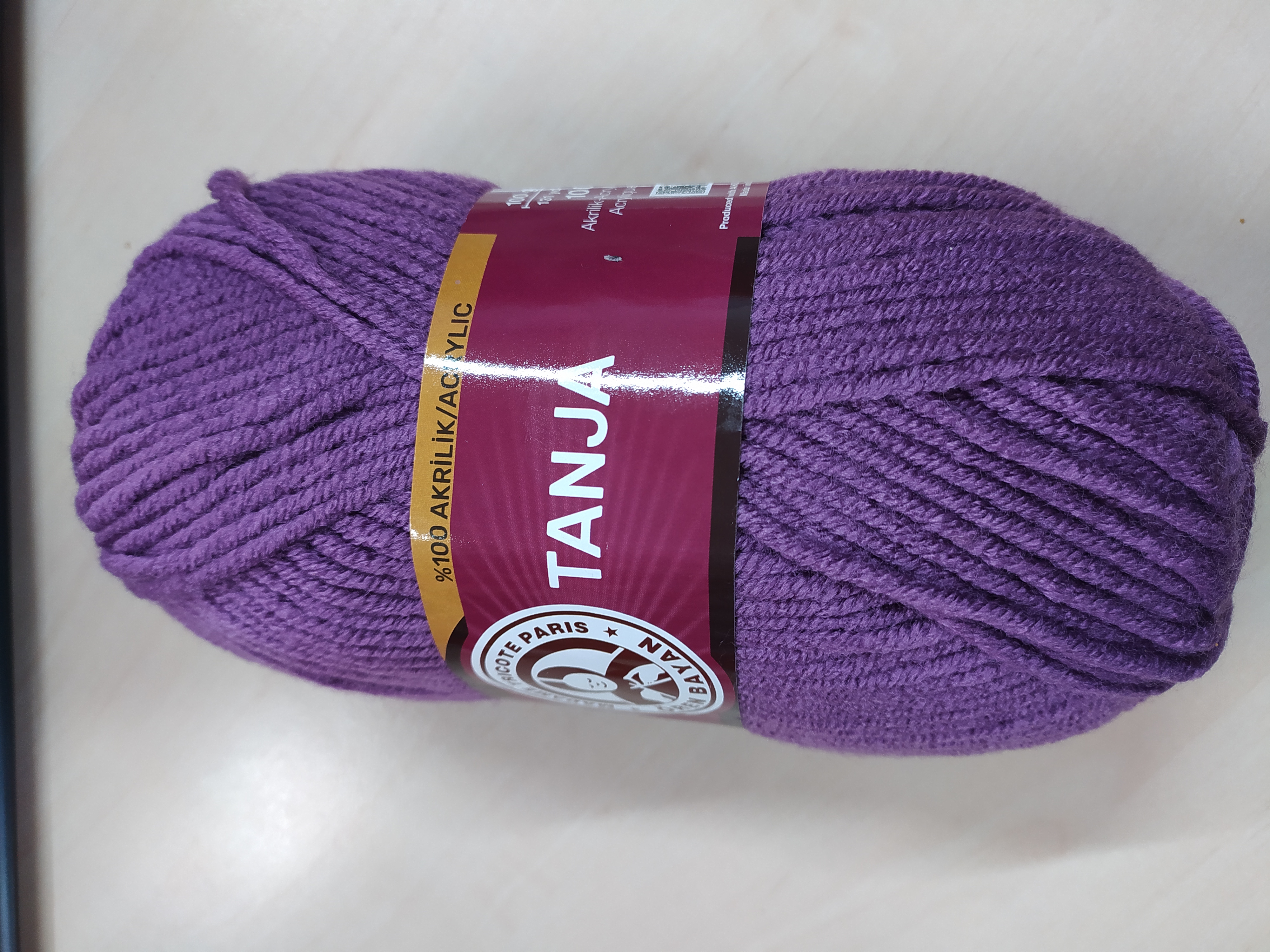 Příze Tango/Tanja tmavá levandulová 104