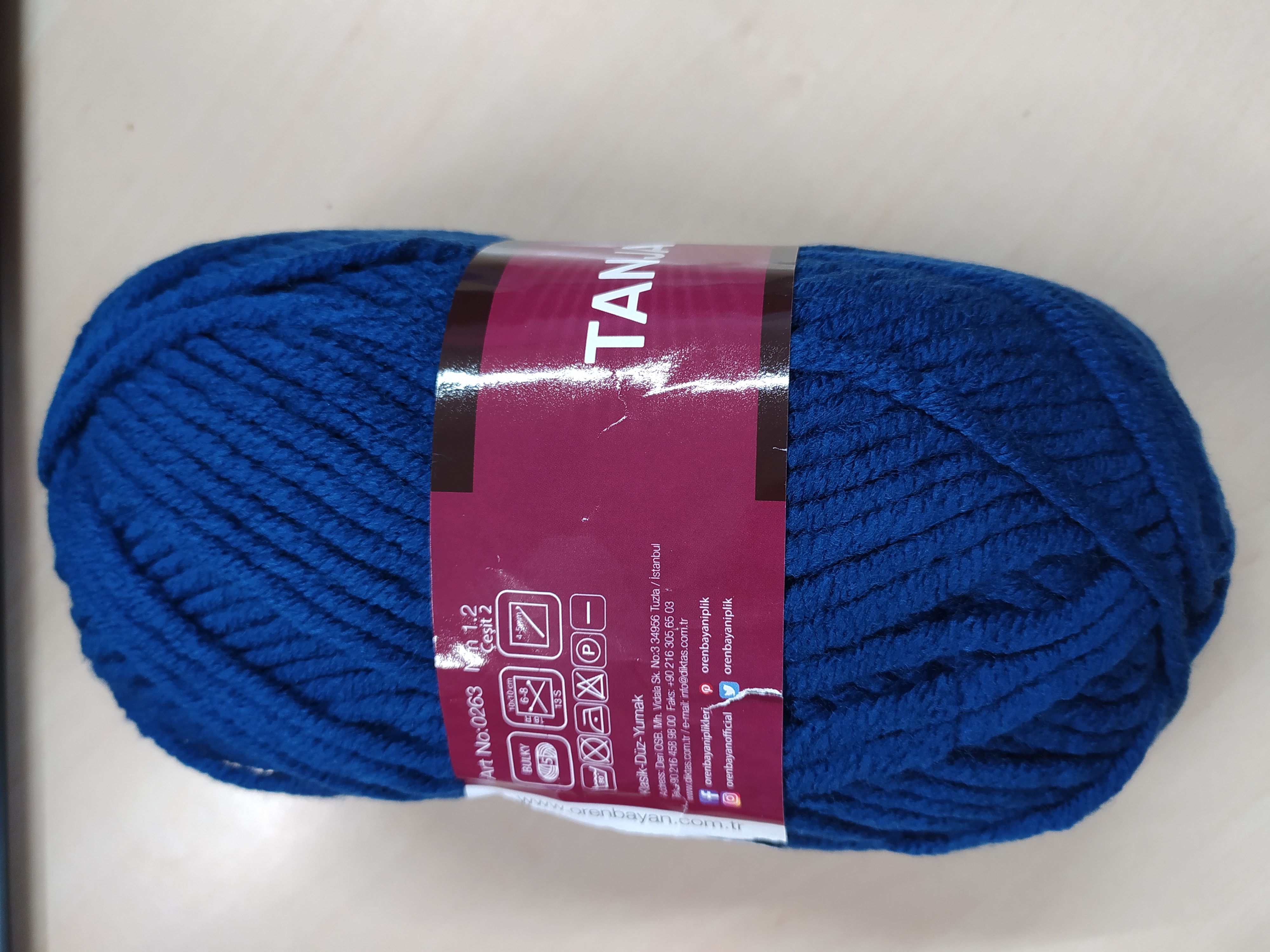 Příze Tango/Tanja tropická modř 150