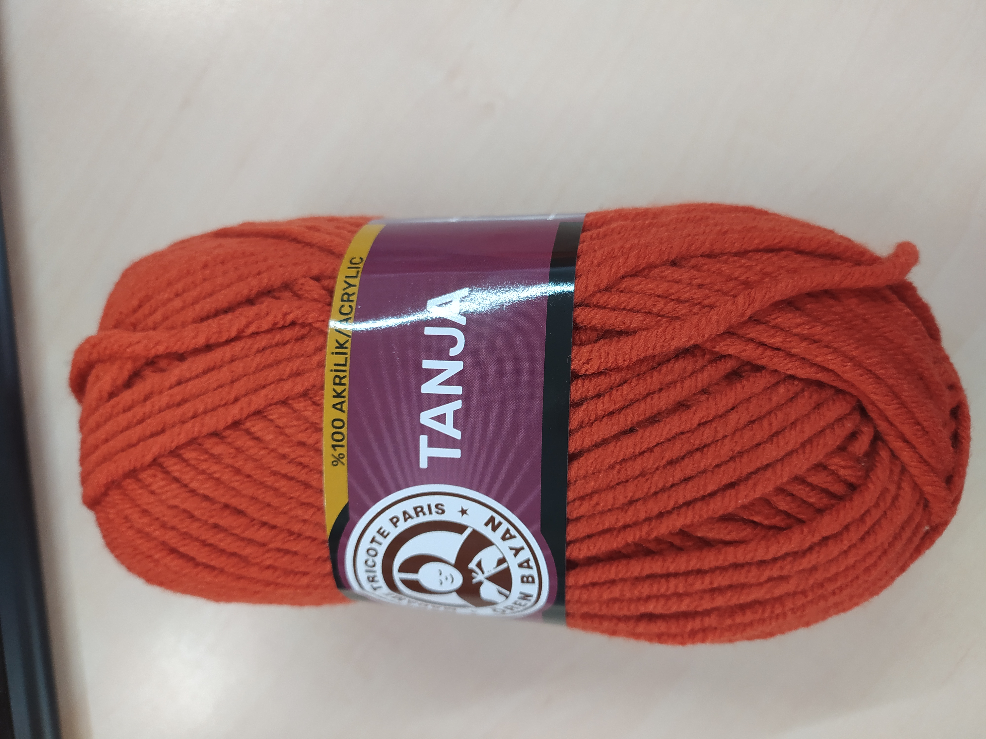 Příze Tango/Tanja rezavá 107