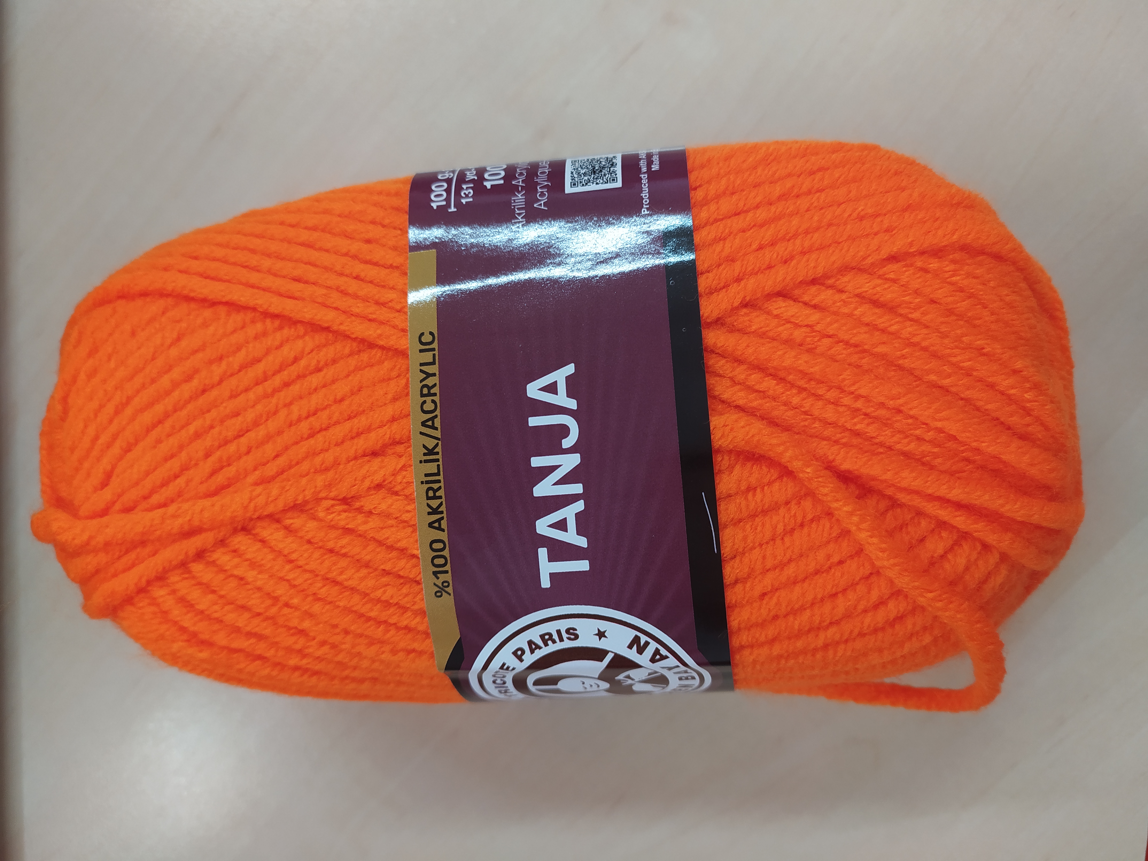 Příze Tango/Tanja mandarinka 147