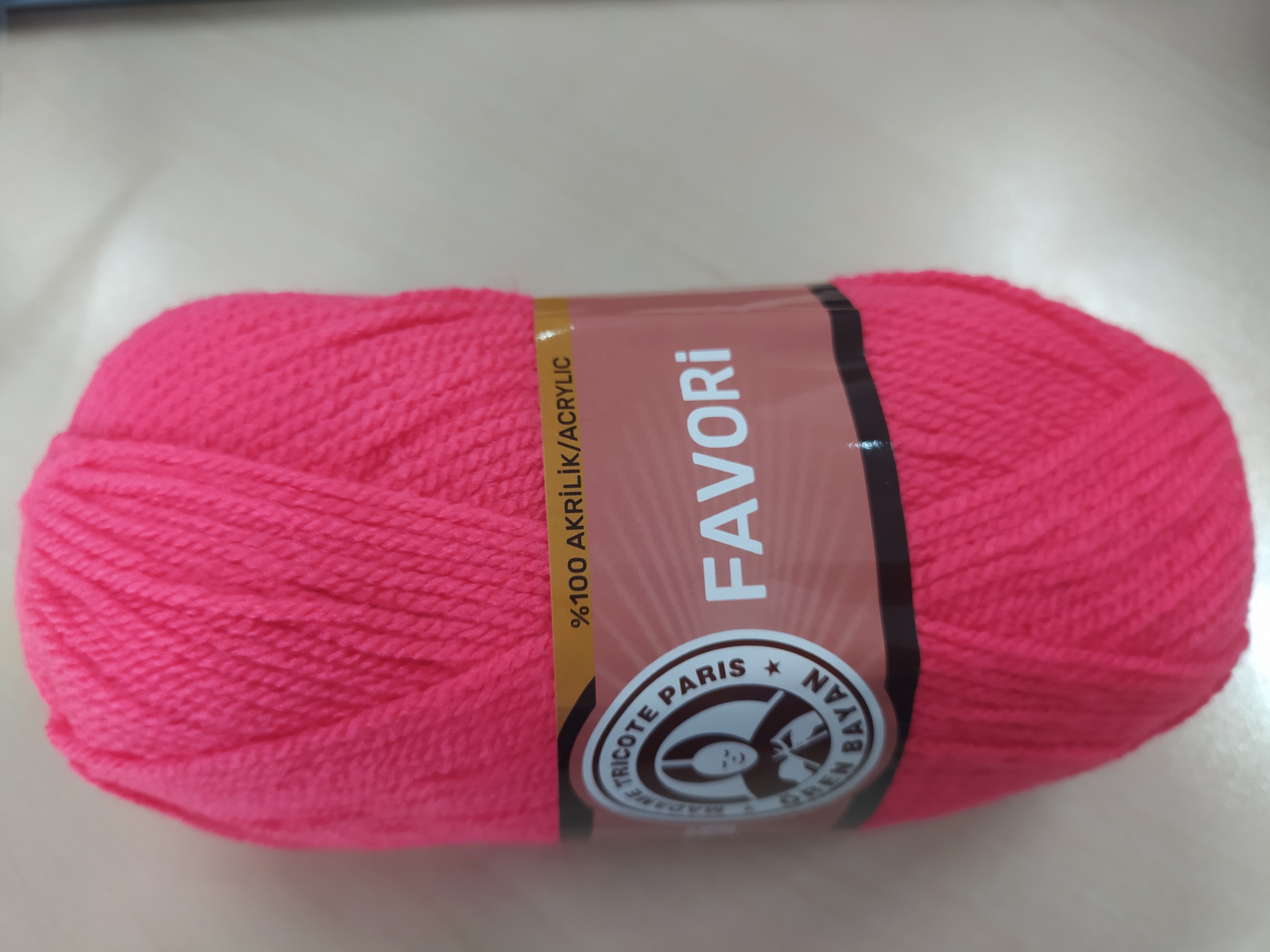 Příze FAVORI červenorůžová 002