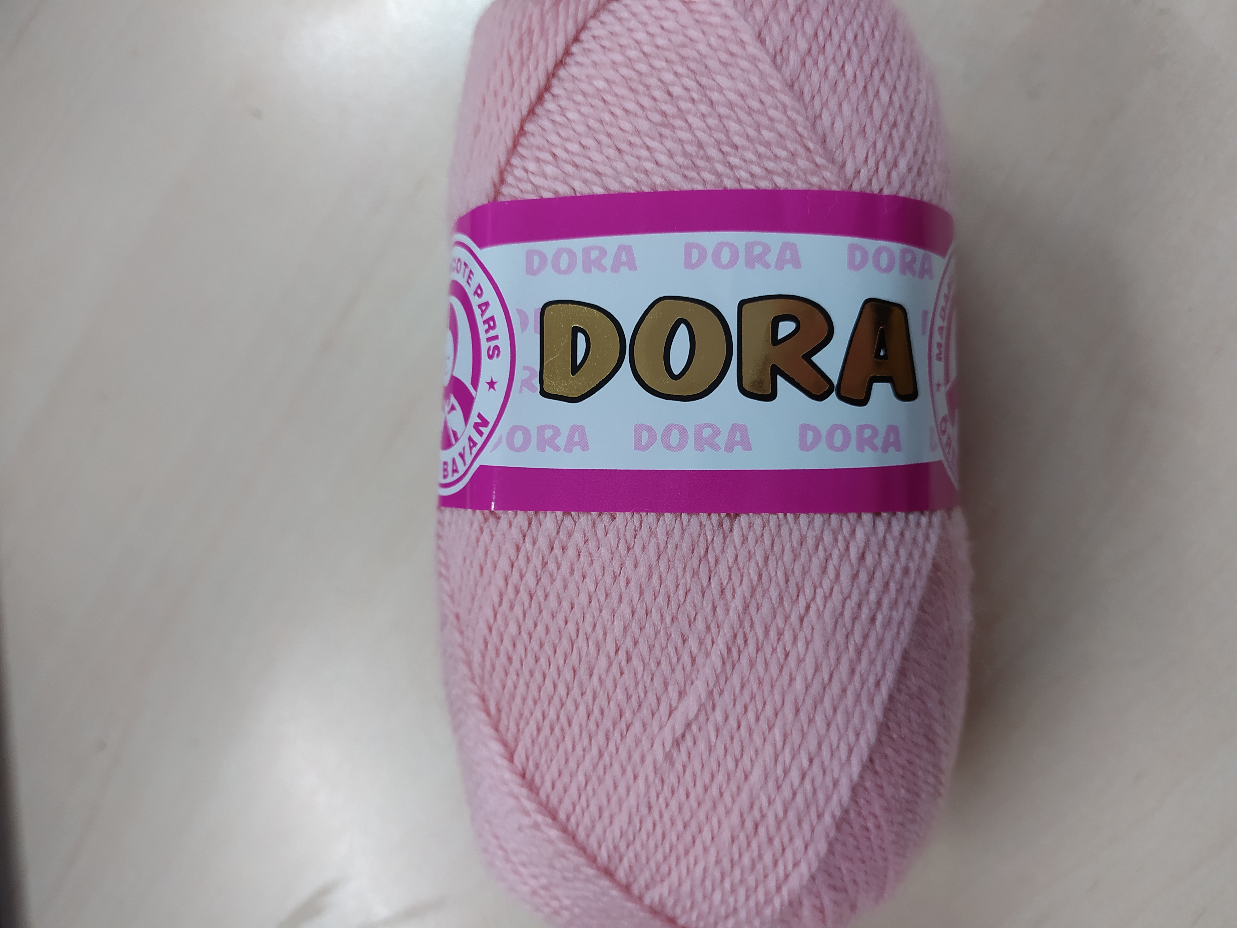 Příze Dora starorůžová 001