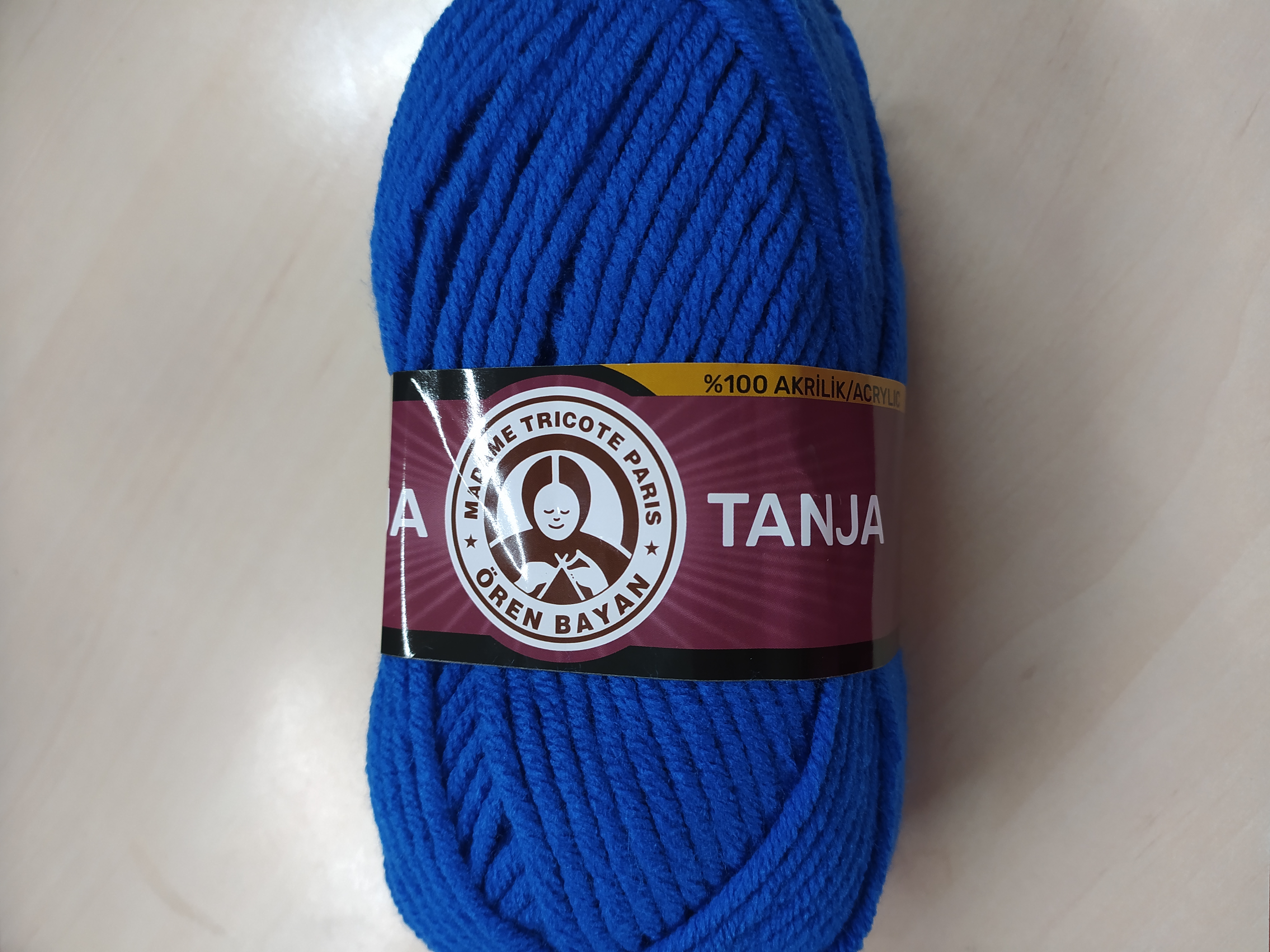 Příze Tango/Tanja královská modř 016