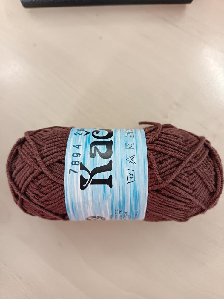 Příze Kačenka čokoládová 7894