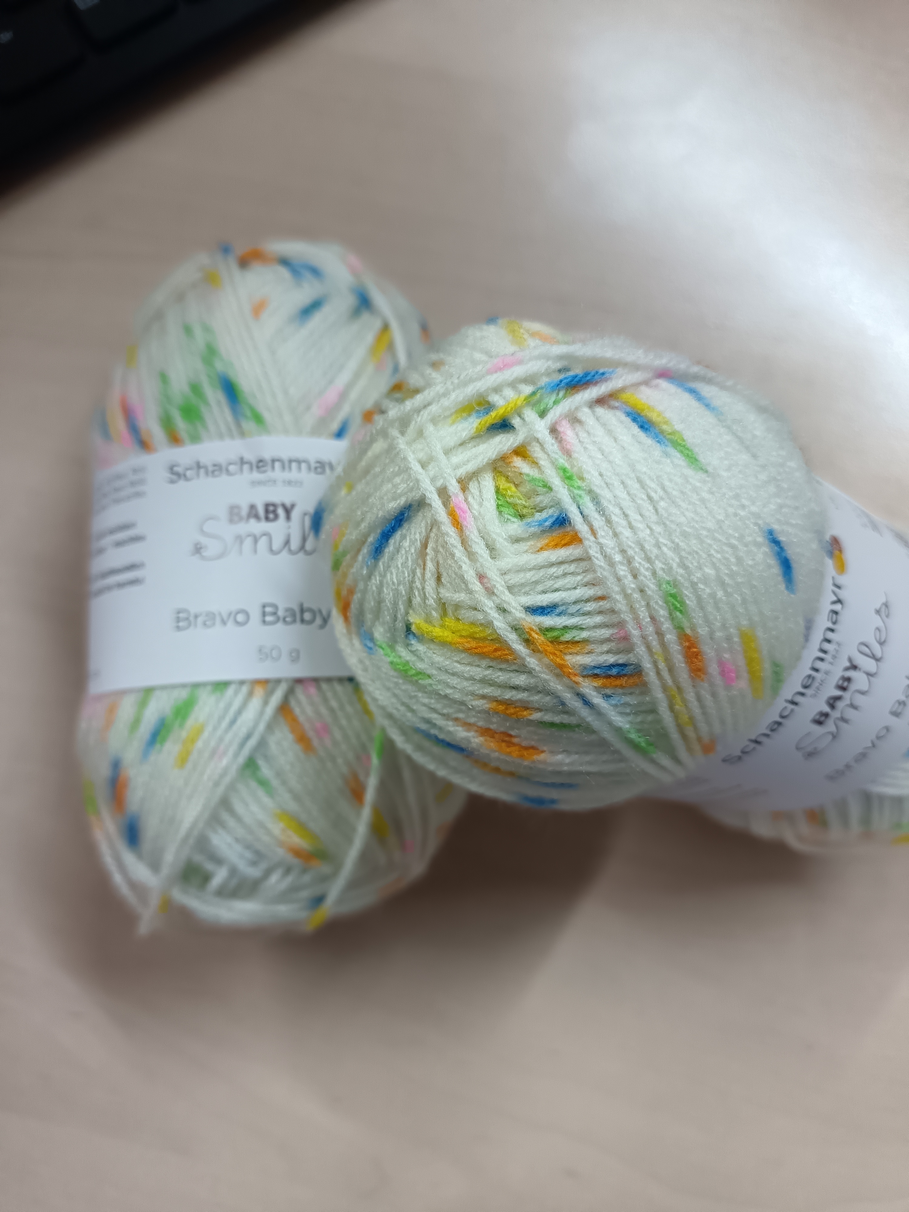 Příze Bravo Baby 185 Confetti 0181